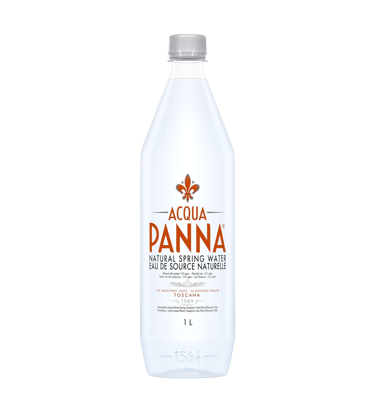 Acqua Panna Natural Spring Water 1L (12 count) - Buy Online on GoSupps.com