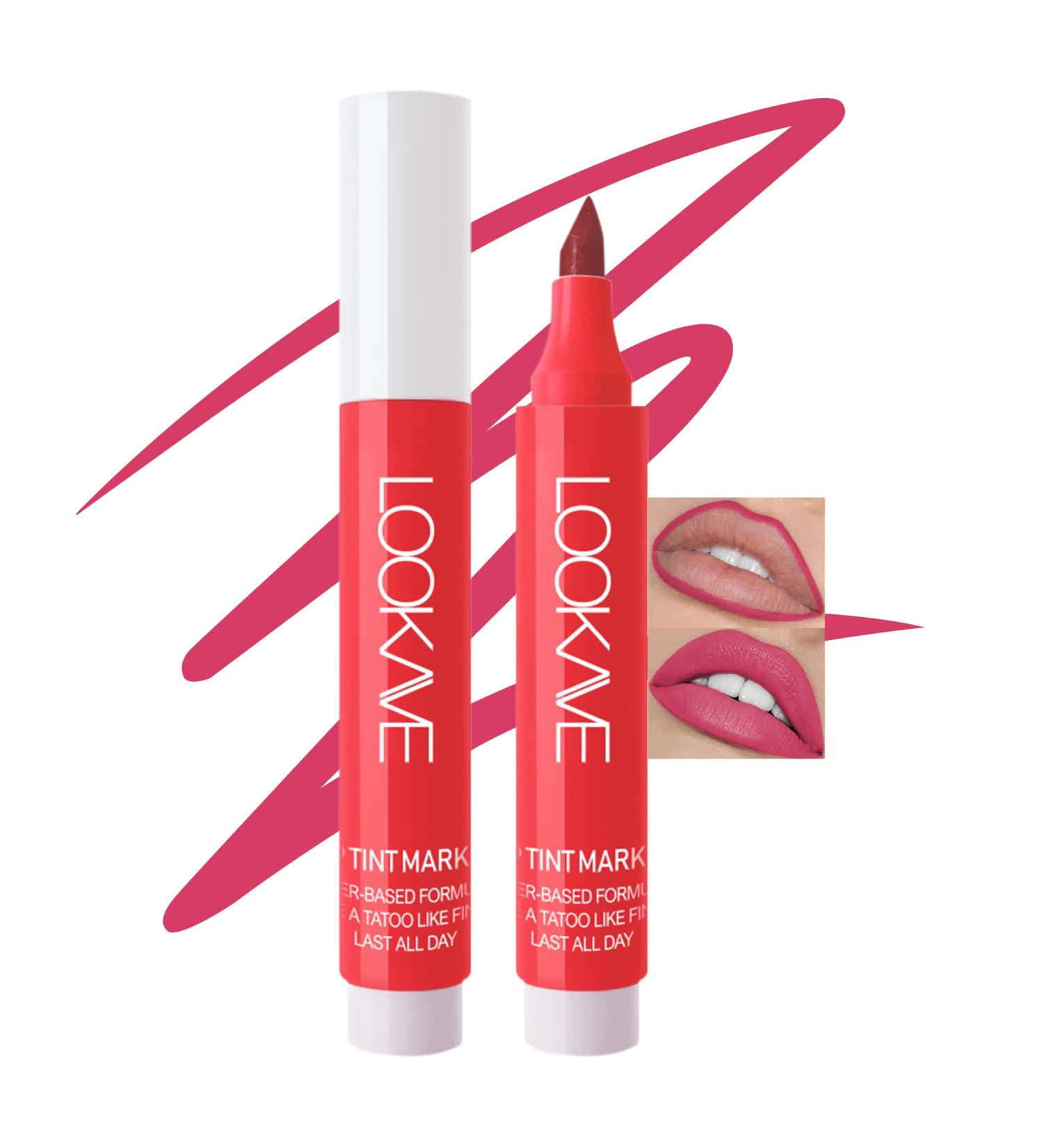  Jutqut Waterproof lip marker long-lasting matte tattoo permanent lip pencil smooth lip liner pencil #02 - Buy Online on GoSupps.com