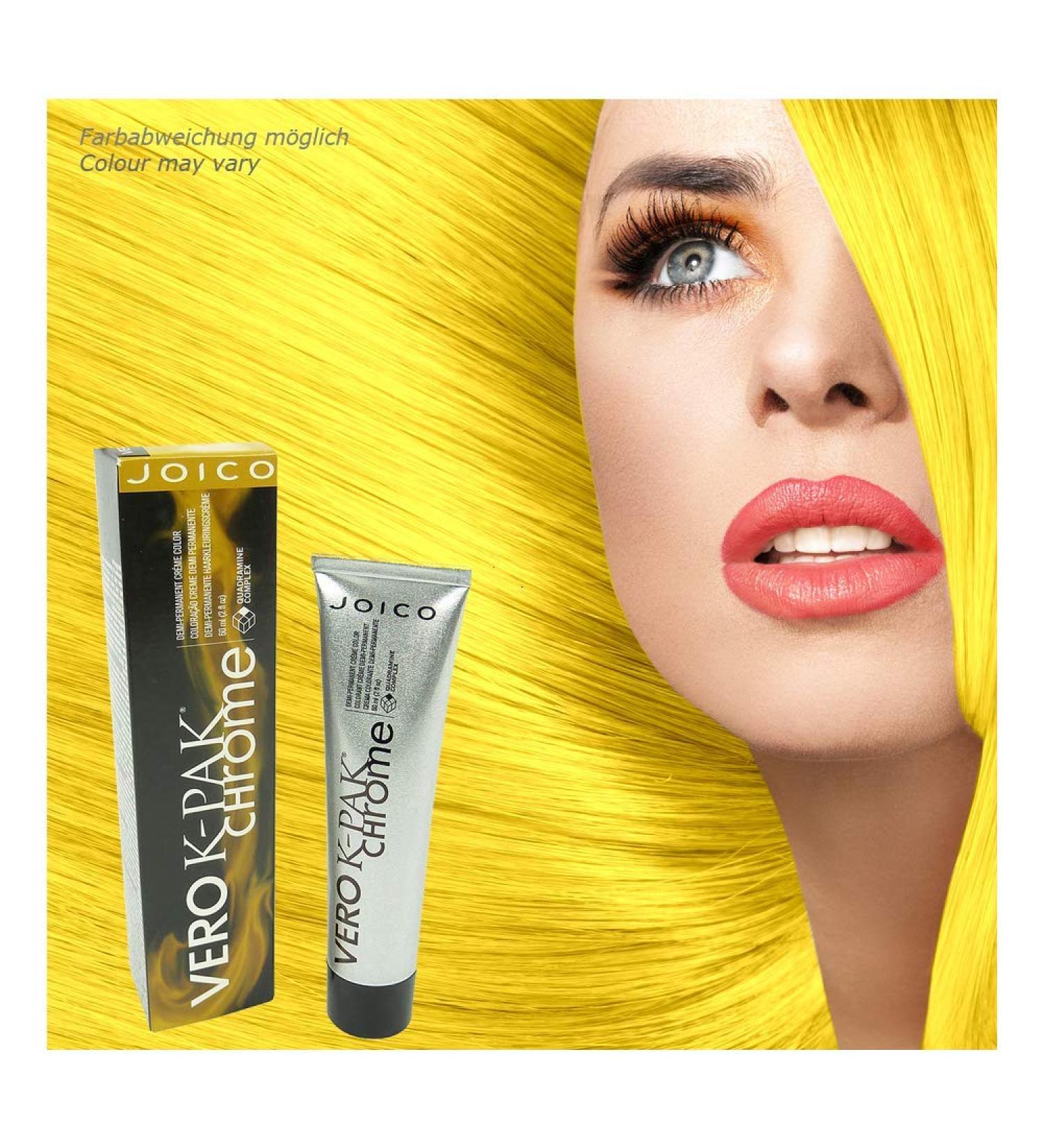 Joico Joico Vero K-PAK Chrome Demi Permanent RY Really Yellow Lot de 2 x 60 ml