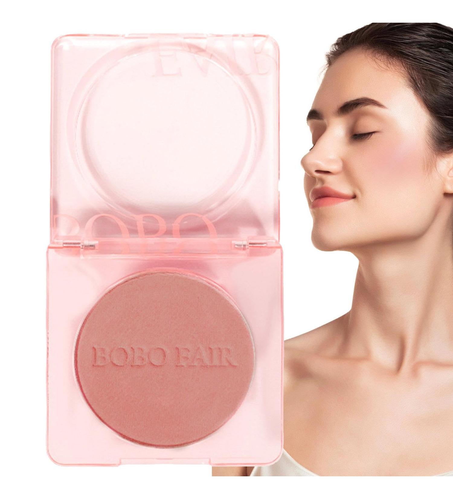 Powder Blushs Palette Matte Monochrome Blushs and Palette Natural Low Saturation Rouge Blushs for Brighten Your Face for Prom Wedding Bar Rowces 03 - Buy Online on GoSupps.com