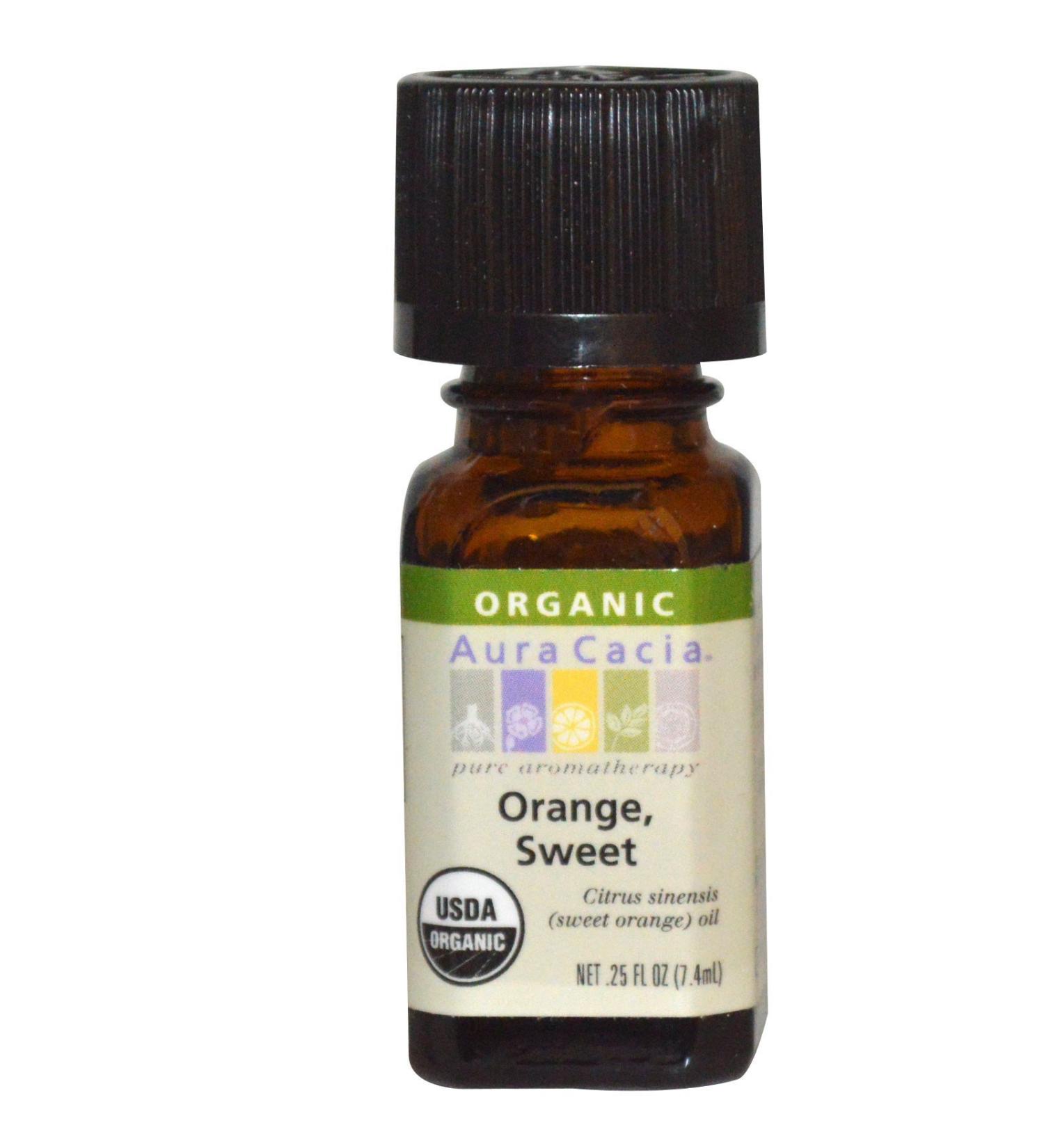 Aura Cacia - Organic Orange Sweet - .25 oz