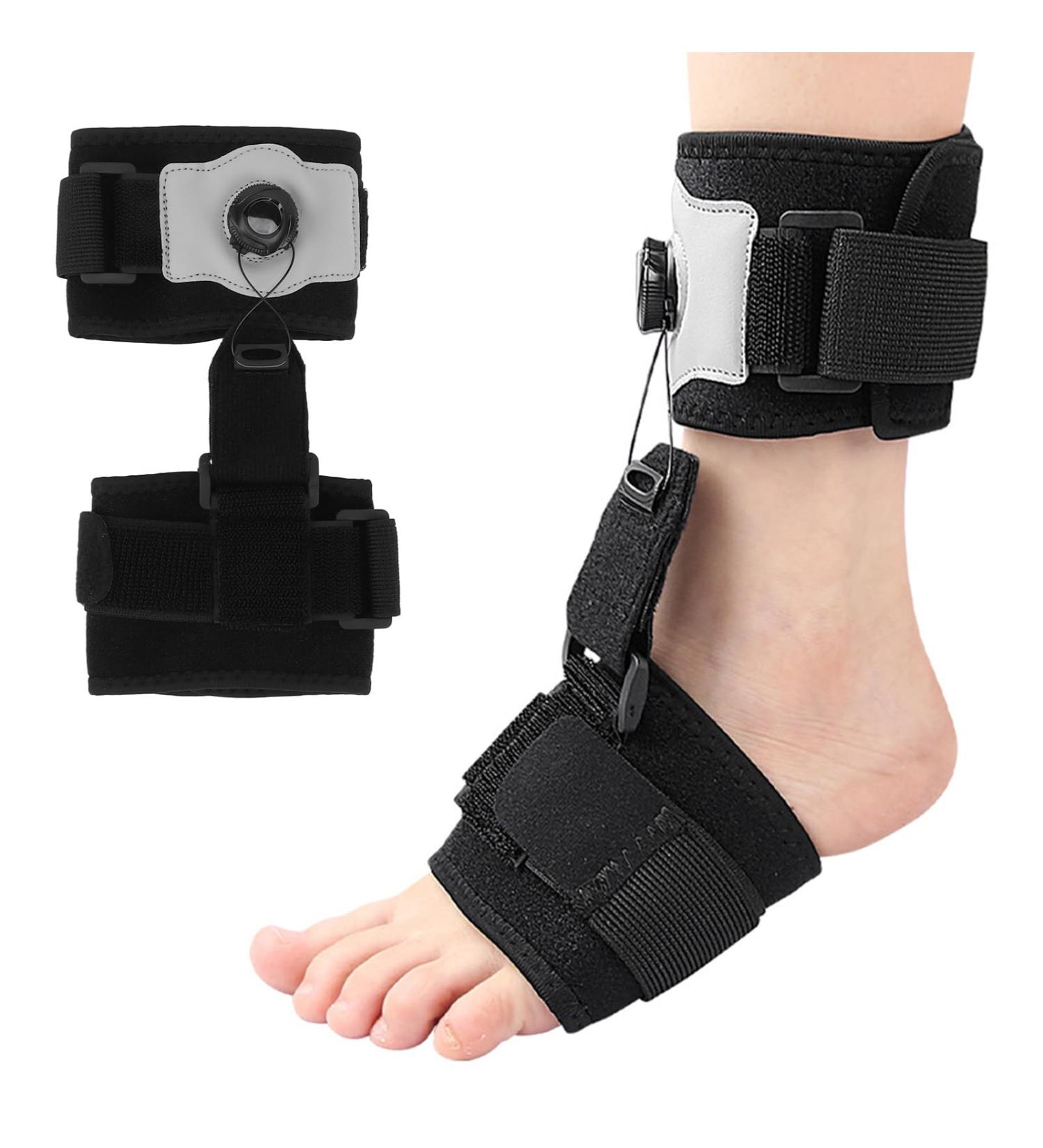 AFO Foot Drop Brace for Men & Women - Adjustable Breathable Day & Night Use - Effective Gait Support for Apoplexy - Buy Online on GoSupps.com