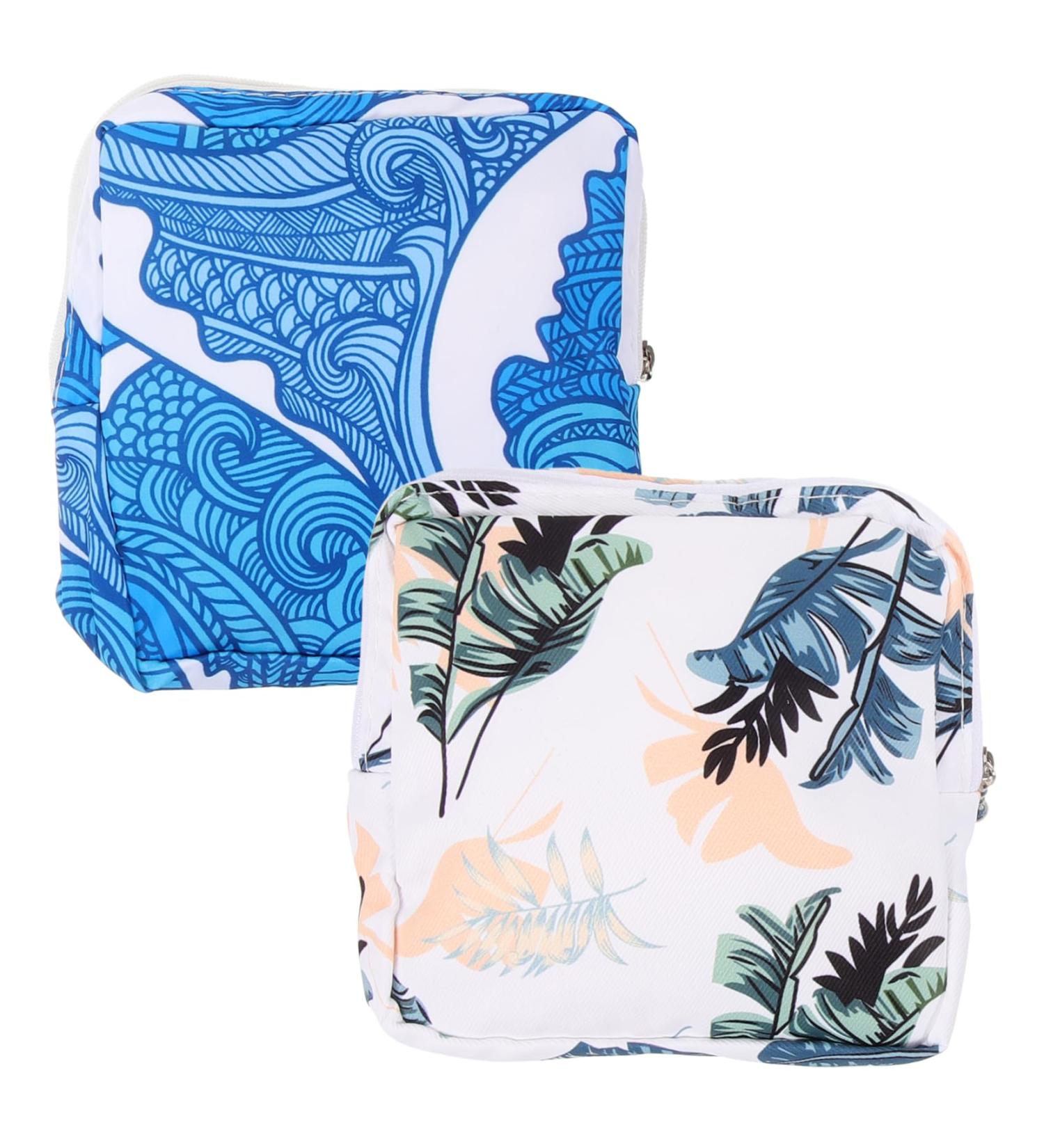 Shop Wofashpuret 2st Period Pocket Napkin Bag - Stylish Reusable Bags for Tampons Pads & Lipstick | Ideal for Travel & Hygiene - Buy Online on GoSupps.com