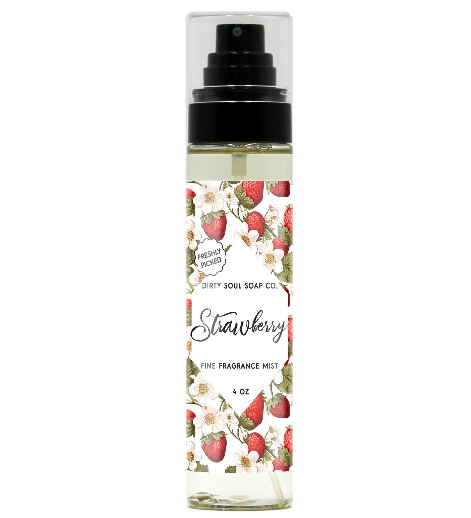 Freshly Picked Strawberry Parfum Mist - Inspired by BBW's Fresh Picked Strawberry | Long Lasting Scent | Fragrance Dupe