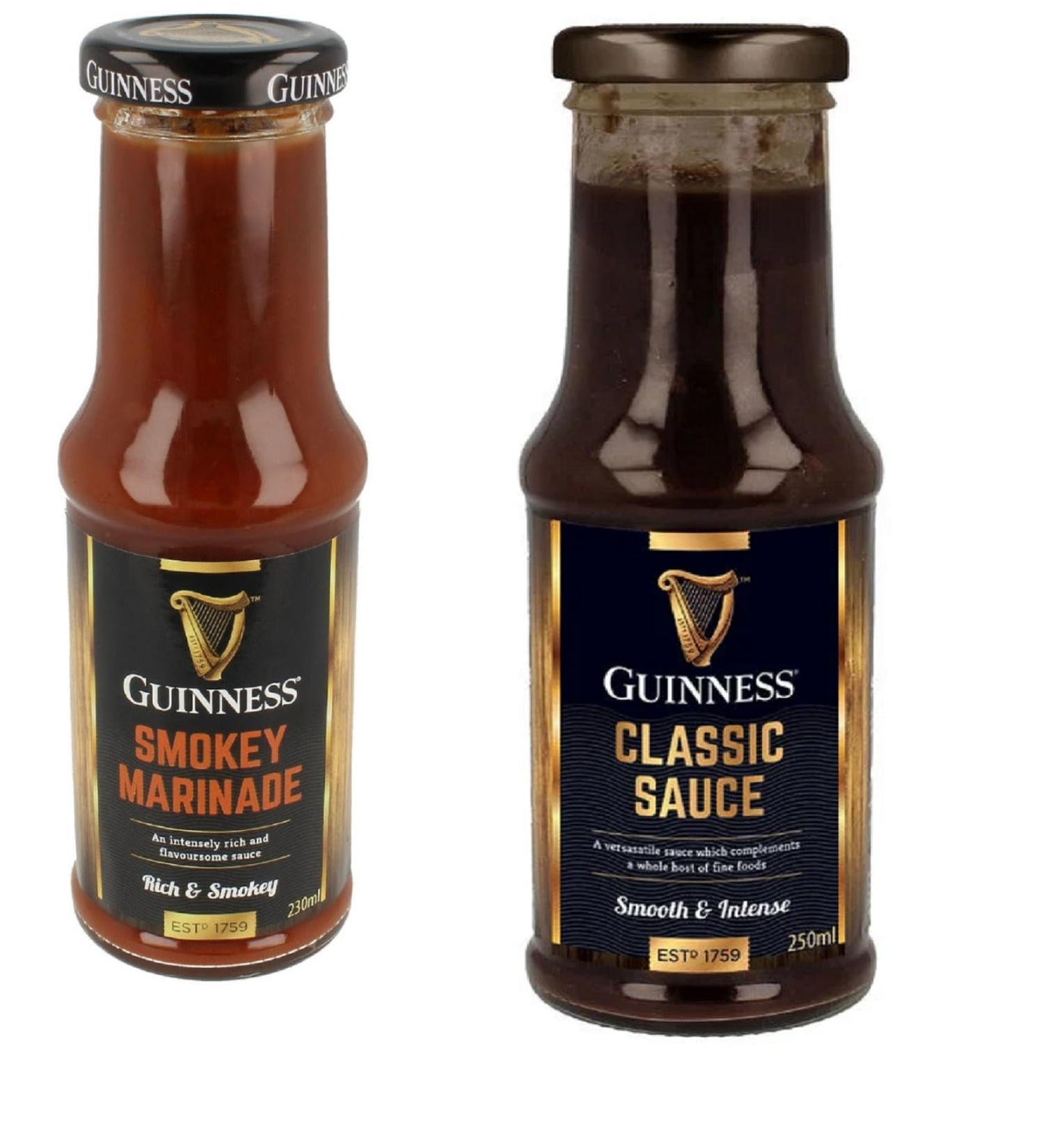 Guinness Sauce and Marinade Pack of 2 - Rich & Versatile Flavor Boost