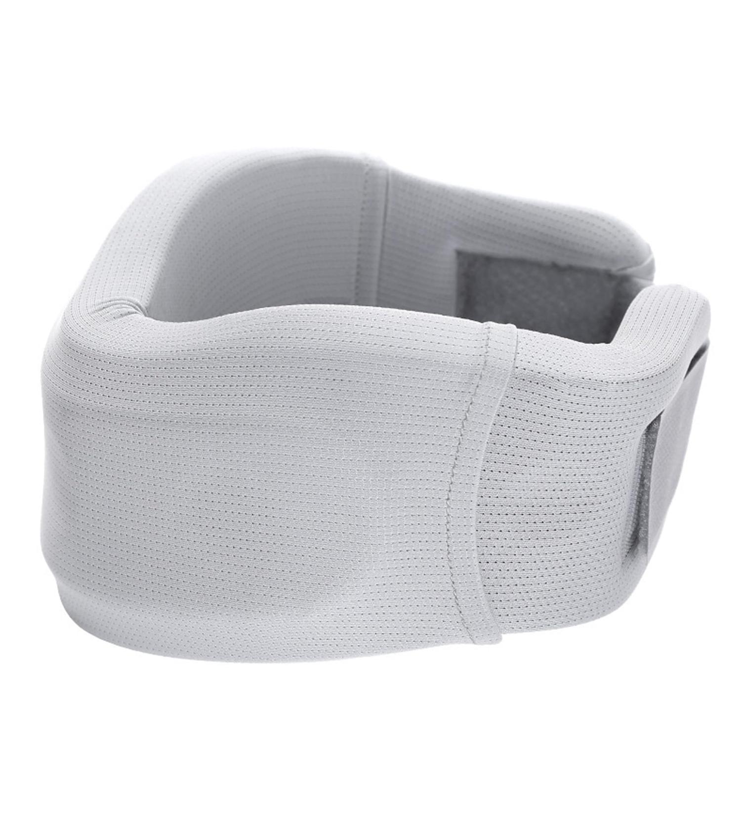 Soft Foam Neck Support for Pain Relief | Removable Cover | Large Gray Office Cushion - Buy Online on GoSupps.com