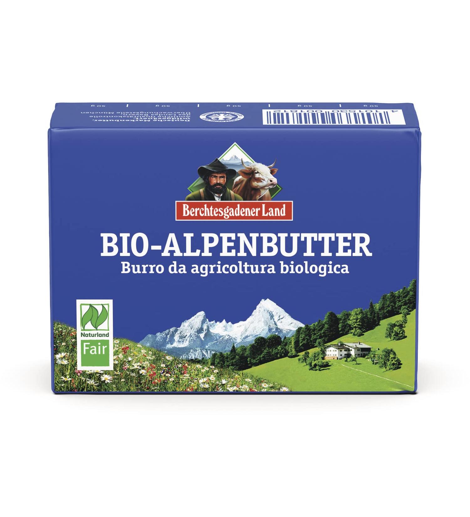 Berchtesgadener Land BGL Organic Alpine Butter (6 x 250 gr) 250 g (pack of 6)