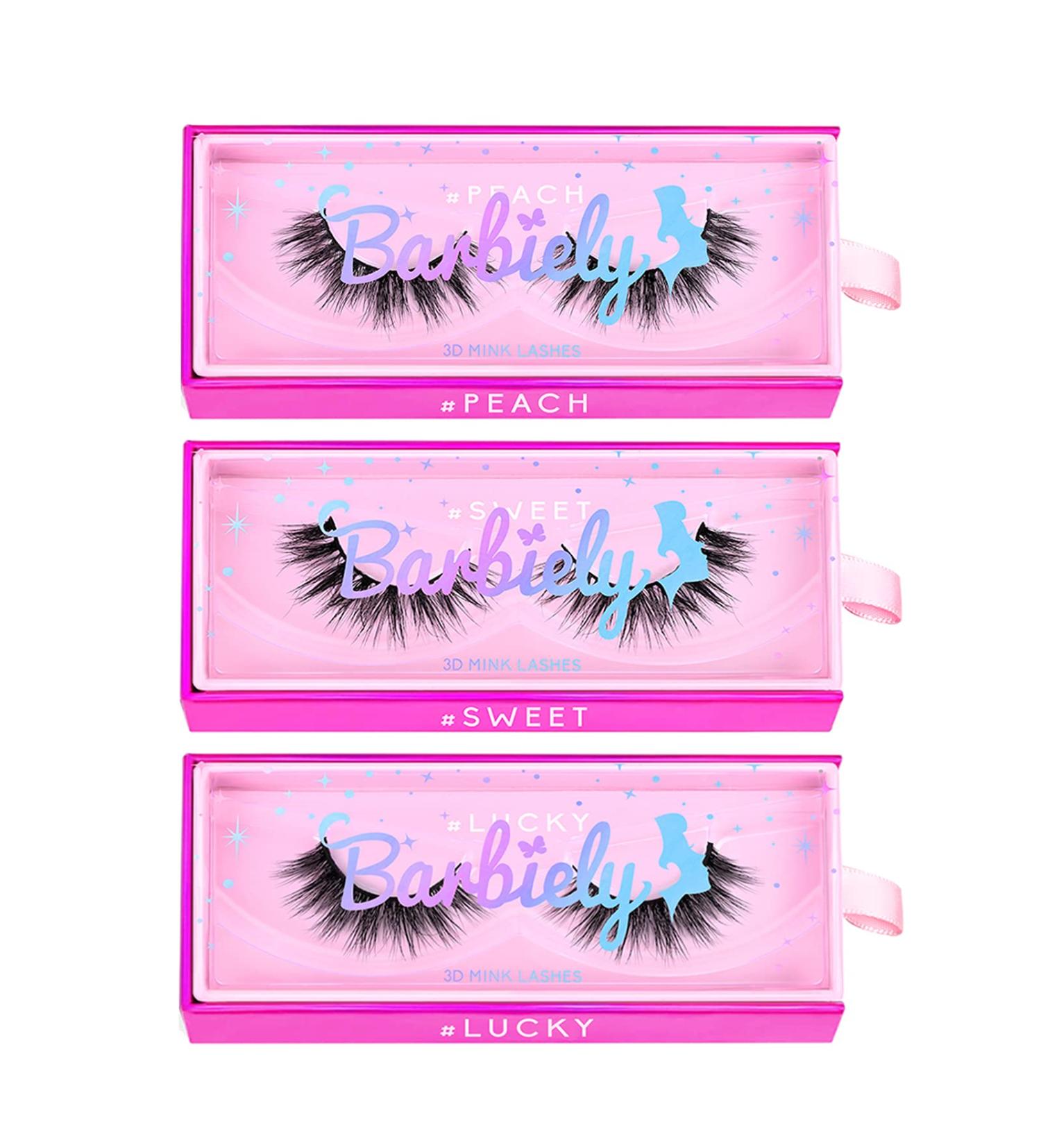 Barbiely 16mm Natural Lashes  3D Mink Lashes  3 Pairs Short Wispy Fluffy Mink Eyelashes  100% Handmade Real Mink Lashes  Natural Look  Soft Reusable  Cruelty Free(Daily Show) A-Daily Show/16MM - Buy Online on GoSupps.com