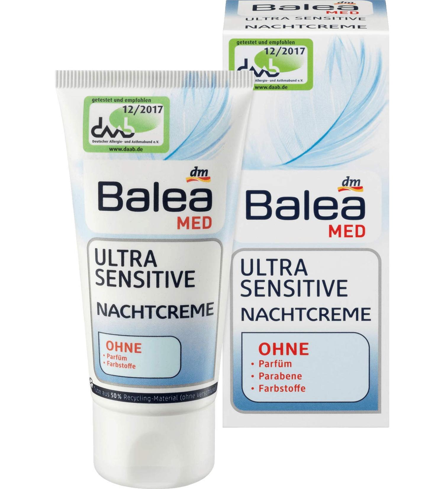 Balea Med Ultra Sensitive Night Cream 50ml