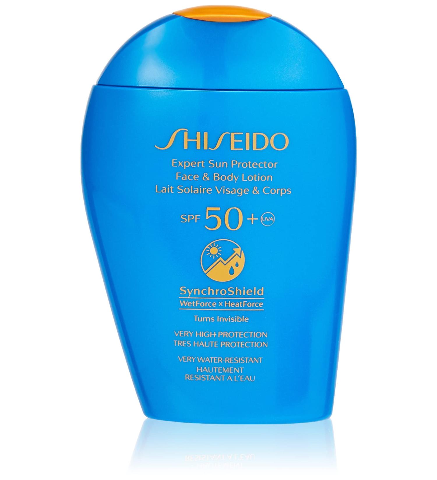 Shiseido Expert Sun Protector Lotion with SPF50+ 150 ml - Buy Online on GoSupps.com