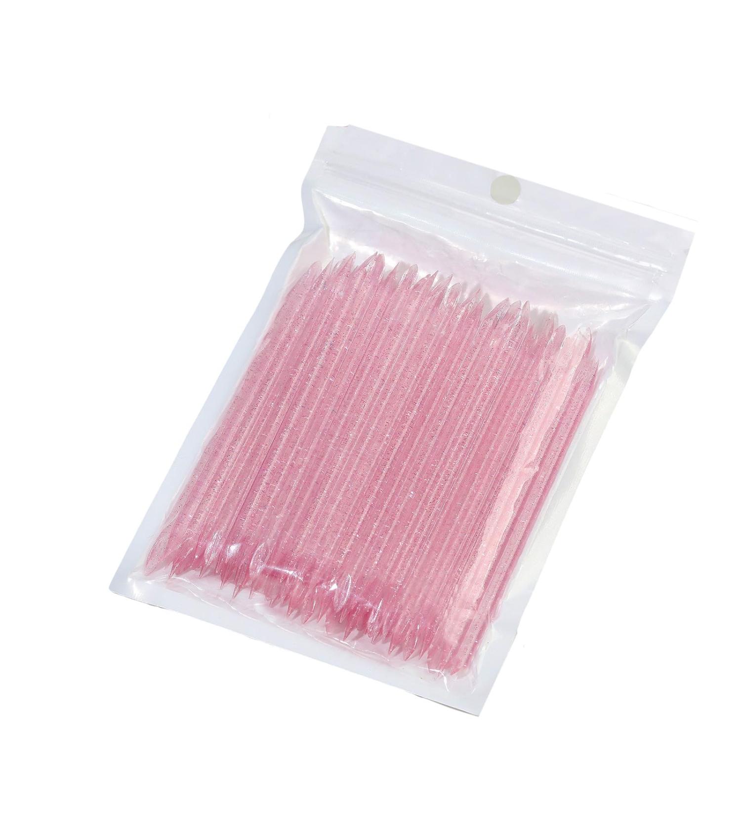 Practical Acrylic Nail Dotting Pen And Dead Skin Remove Tool Double Head Pointed And Slanted Tip For Salon Use Paint Manicure - Buy Online on GoSupps.com