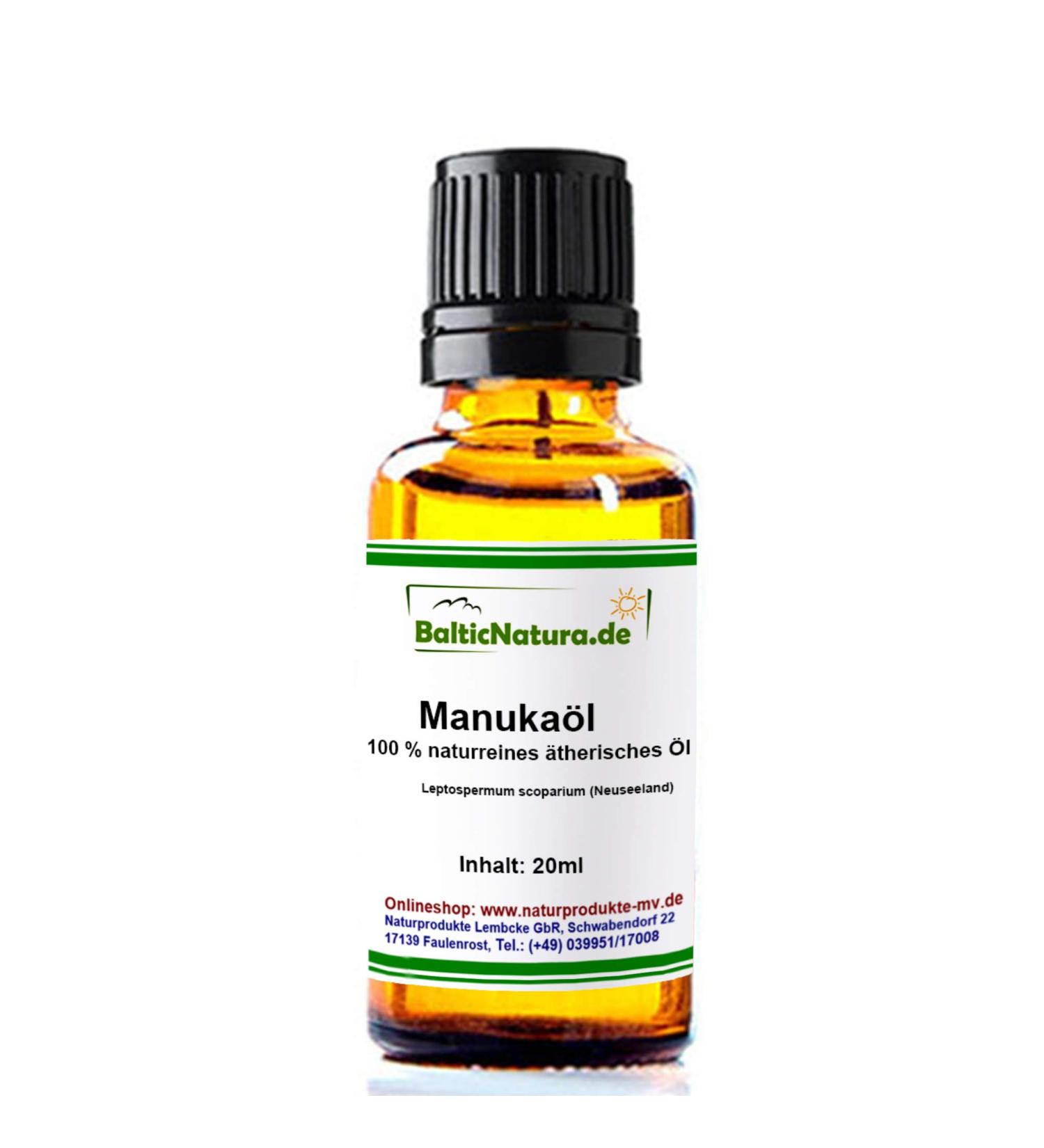 Manuka Oil (20 ml) 100% pure essential Manuka Oil