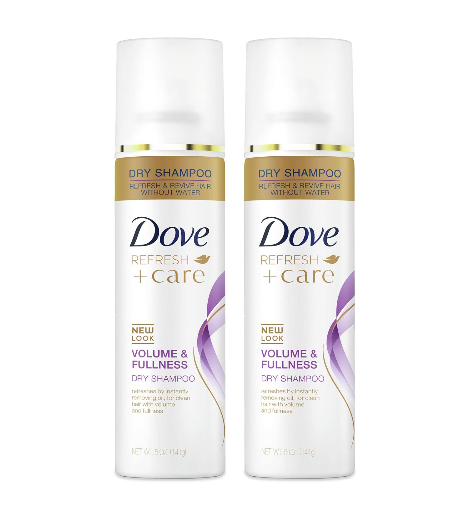 Dove Dry Shampoo Volume & Fullness 5 oz - 2 Pack for Oily Hair - Buy Online on GoSupps.com