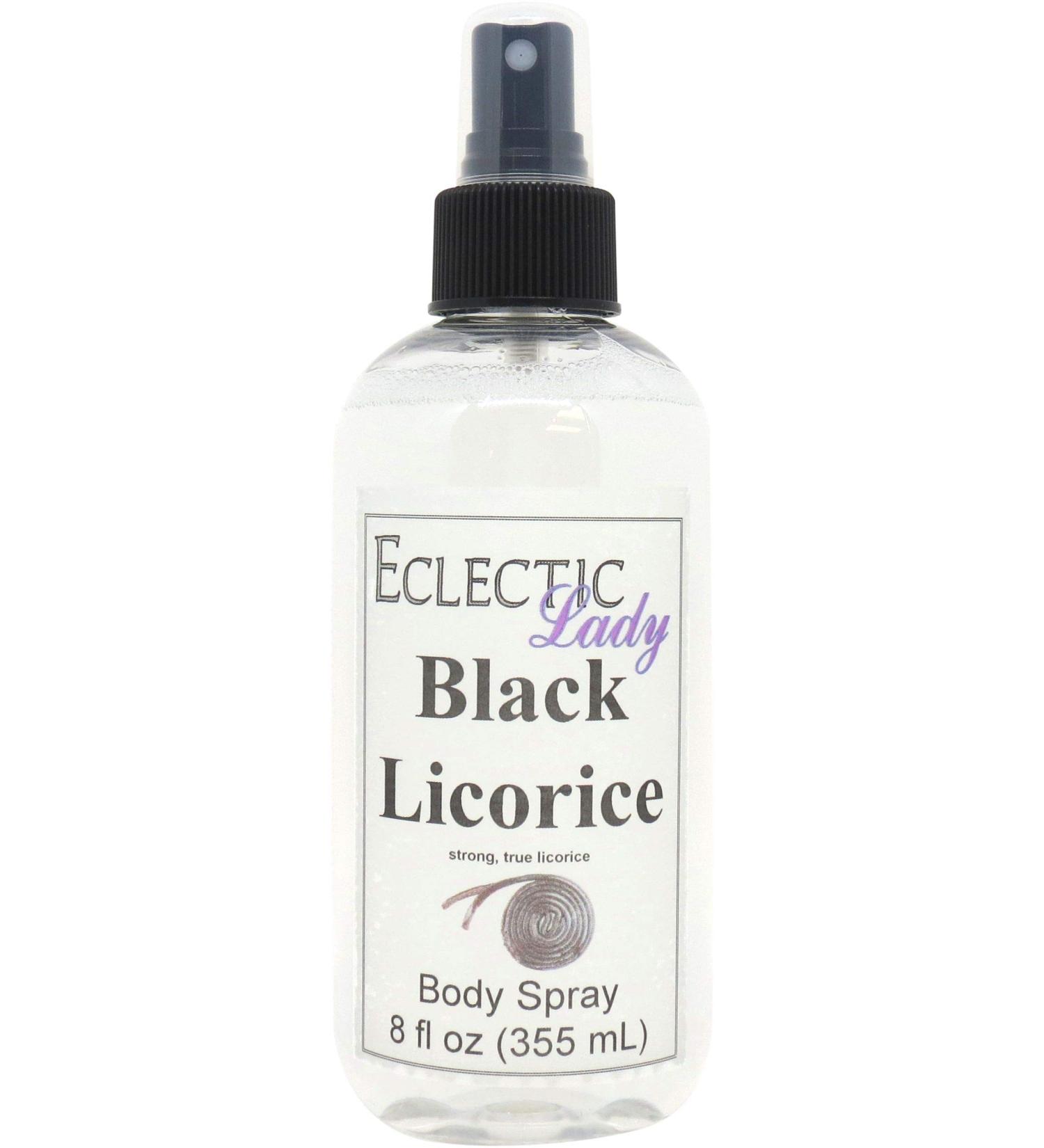 Black Licorice Body Spray 8 ounces Body Mist for Women with Clean Light & Gentle Fragrance Long Lasting Perfume with Comforting Scent for Men & Women Cologne with Soft Subtle Aroma For Daily Use 8 Fluid Ounces - Buy Online on GoSupps.com