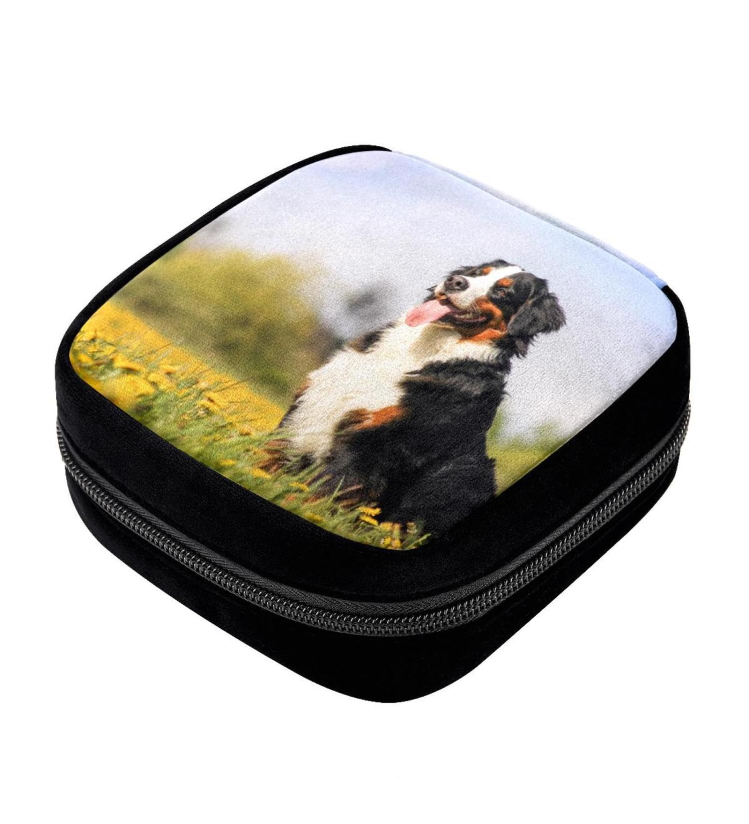 GIAPB Period Bag Sanitary Napkin Storage Bag - Dog and Flower Field Color - Buy Online on GoSupps.com
