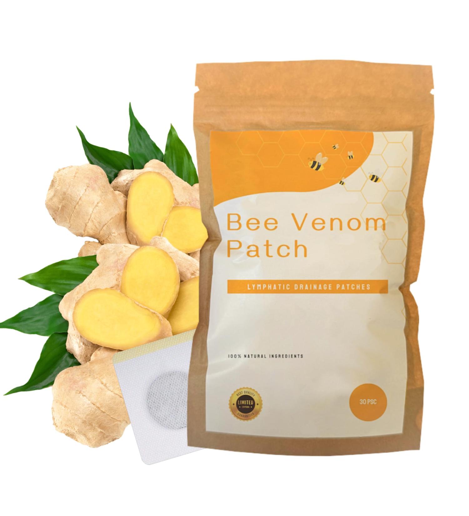 Generic Bee Venom Lymphatic Drainage Patches for Women & Men - Natural Wellness Solution | International Shipping Available - Buy Online on GoSupps.com