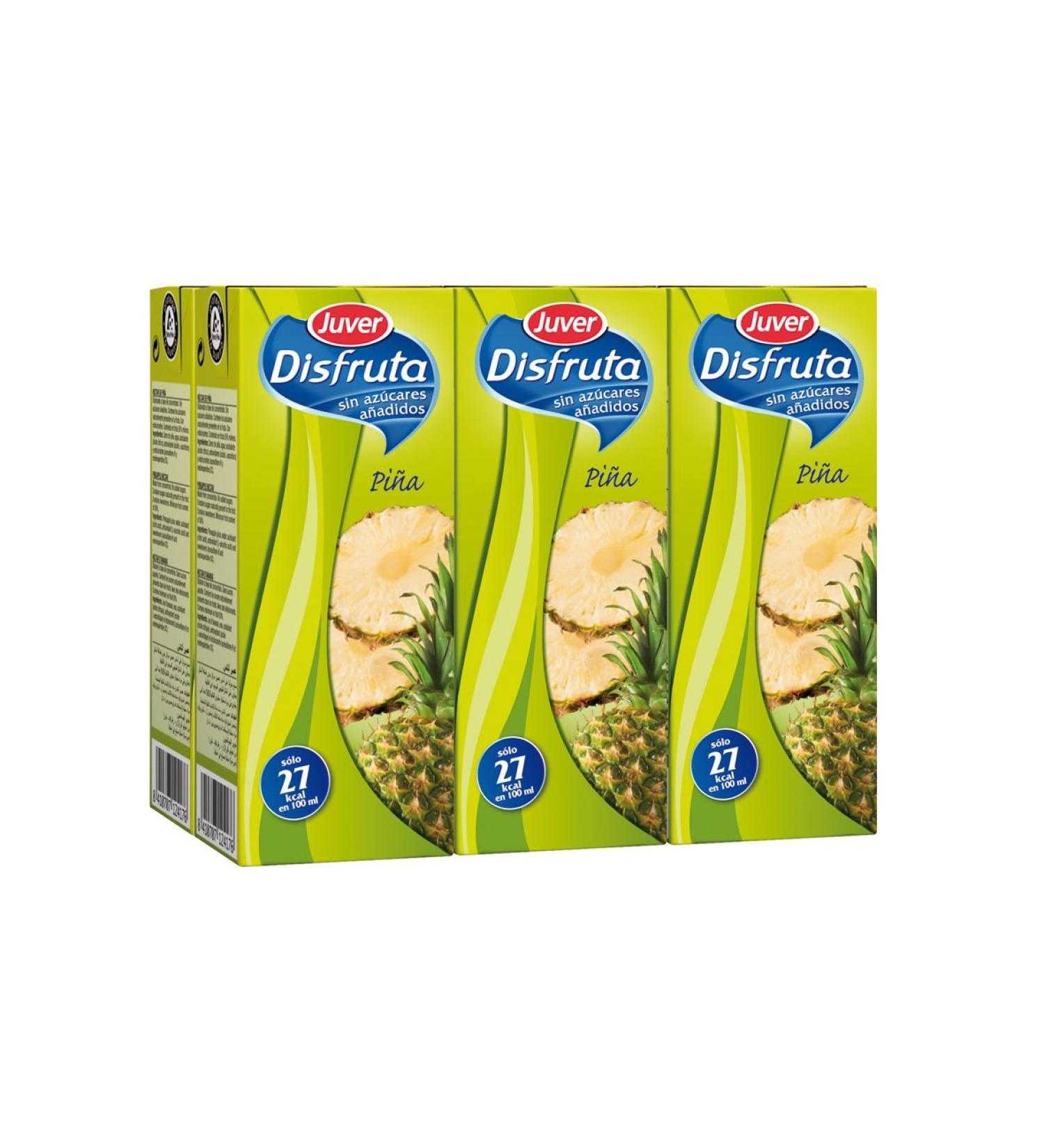 Juver Juver Enjoy - Refreshing Pineapple Juice Drink 6 x 200 ml - Pack of 5