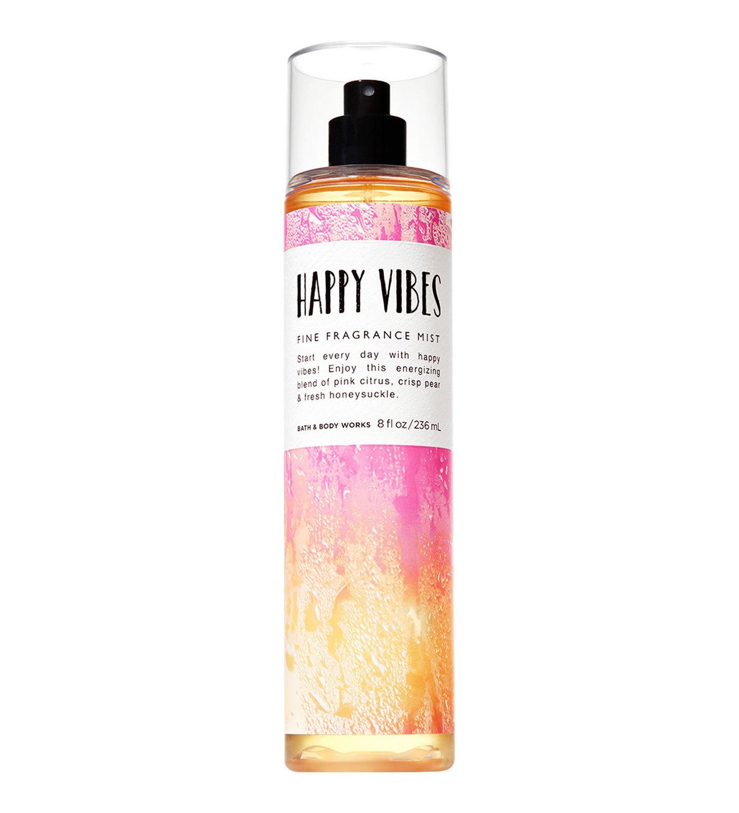 Bath and Body Works Fine Happy Vibes Fragrance Mist 8 Fluid Ounce