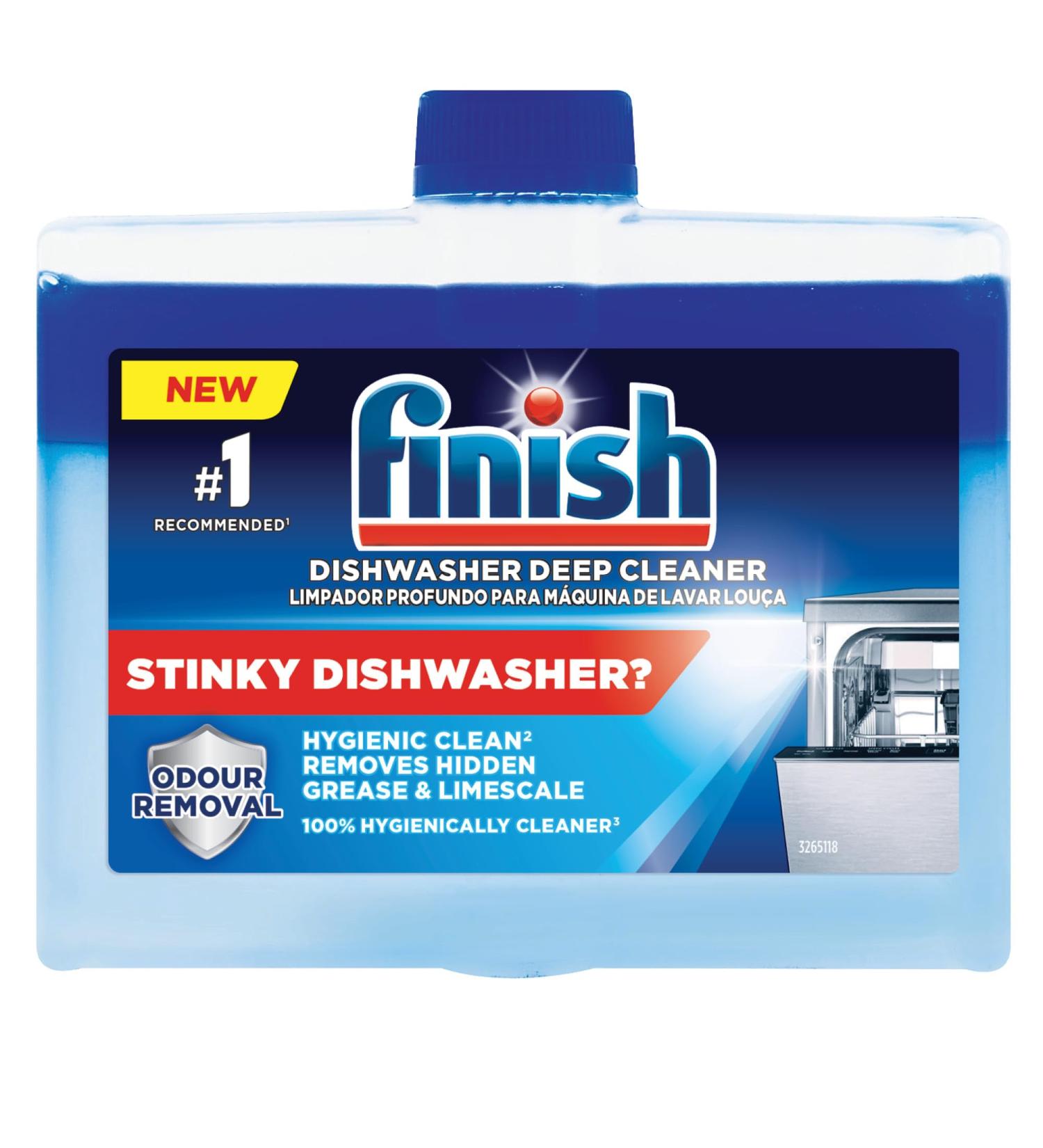 Buy Finish Dishwasher Cleaner 250 ml - International Shipping | Best Dishwasher Cleaning Solution - Buy Online on GoSupps.com