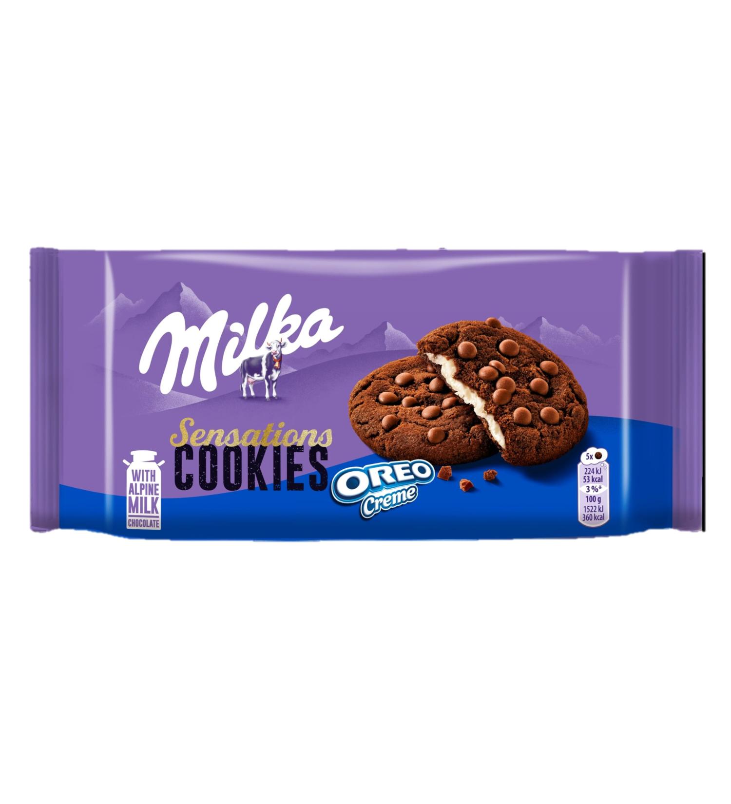 MILKA Cookie Sensation Oreo Creme 156 GR - Buy Online on GoSupps.com
