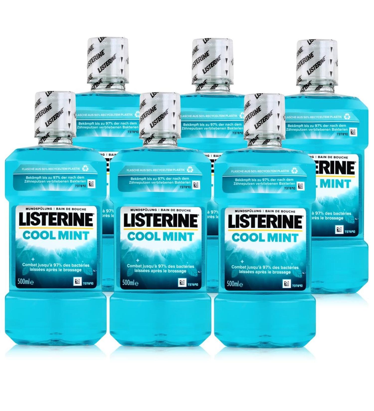 Listerine cool mint 6 x 500 ml