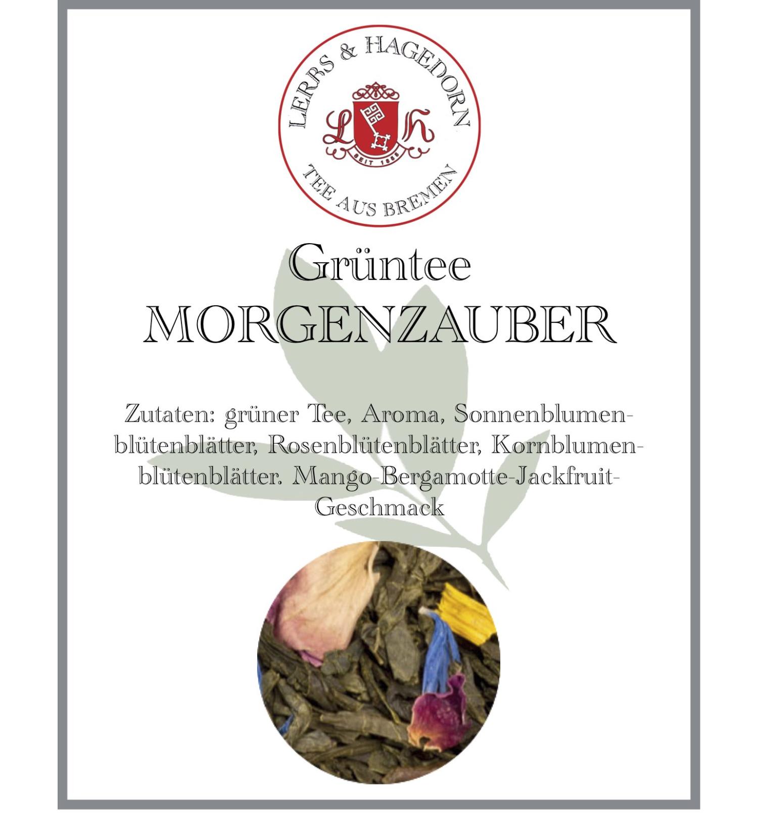  Lerbs & Hagedorn Magic Green Tea by MORGENZAUBER 2 kg - Buy Online on GoSupps.com