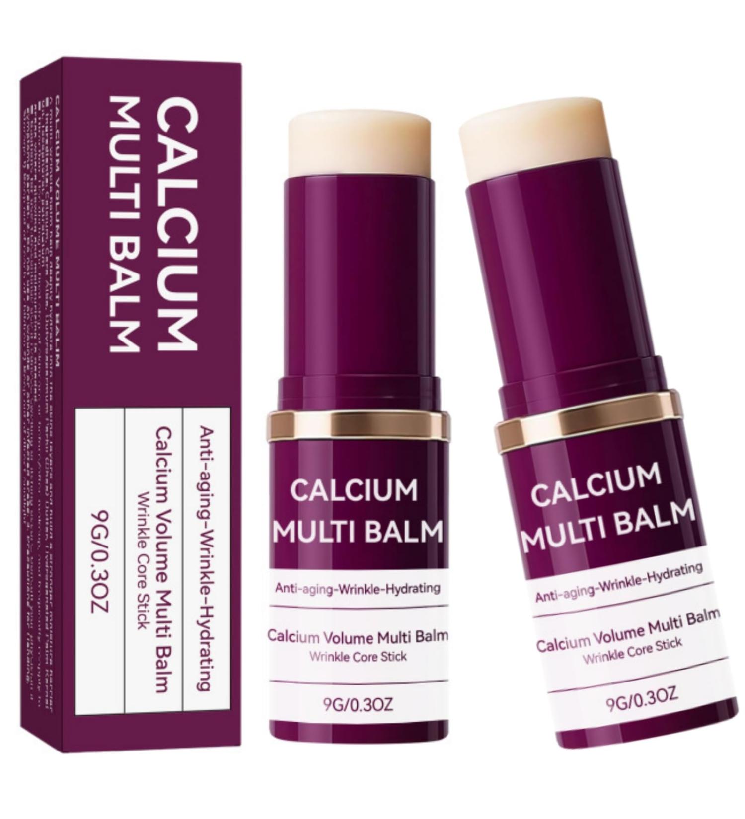 2 pieces Cemenrete calcium volume multi balm wrinkle bounce multibalm collagen moisturizing stick Korean antiaging collagen moisturizer stick firming Korean skin care stick suitable - Buy Online on GoSupps.com