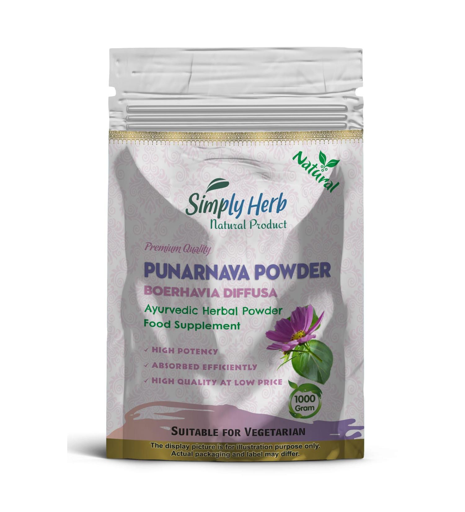 Punarnava Powder (1000 Gram) 1.00 kg (Pack of 1)