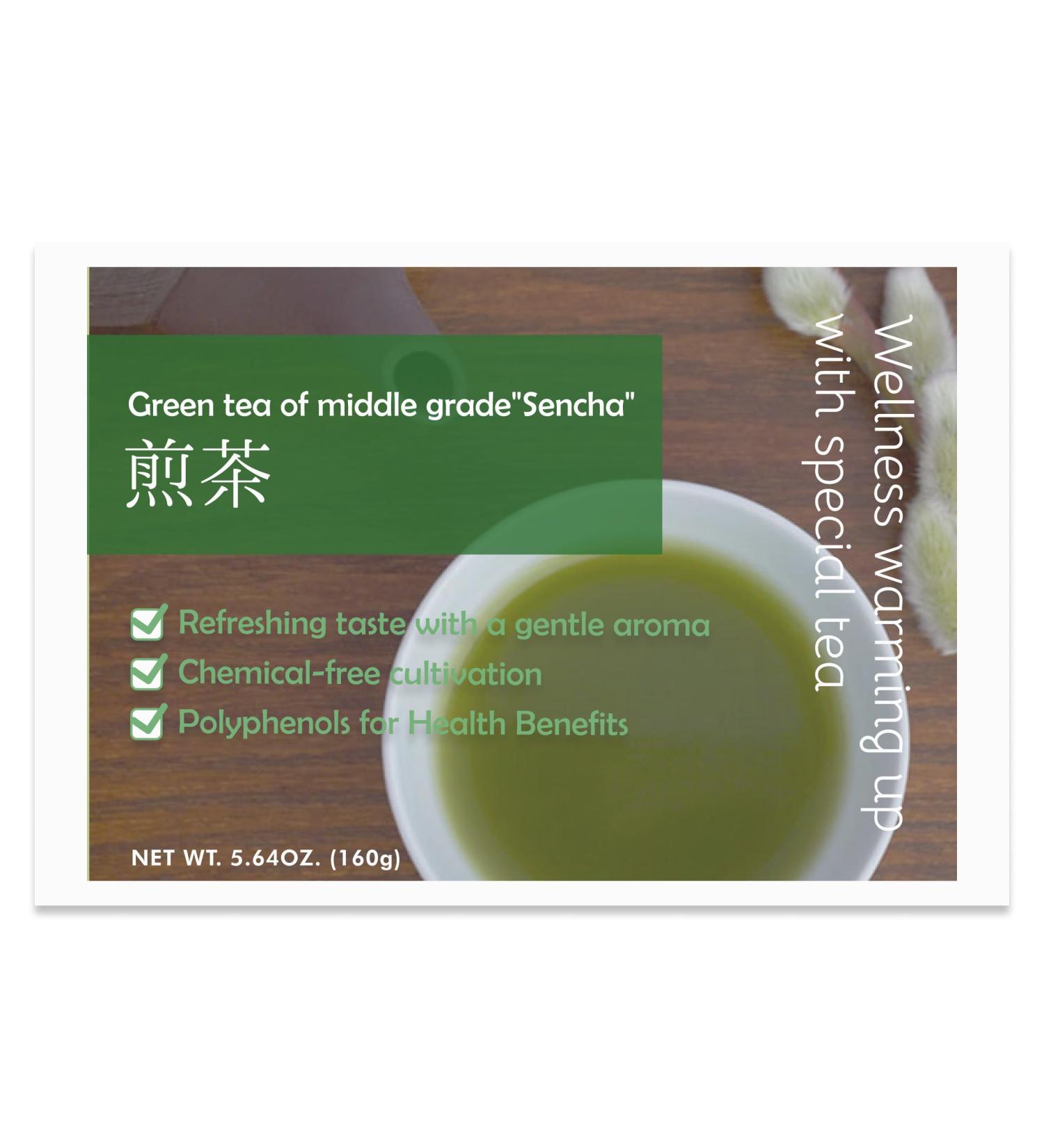  LEONIS Green tea "Sencha" 80g x 2 pieces - Buy Online on GoSupps.com