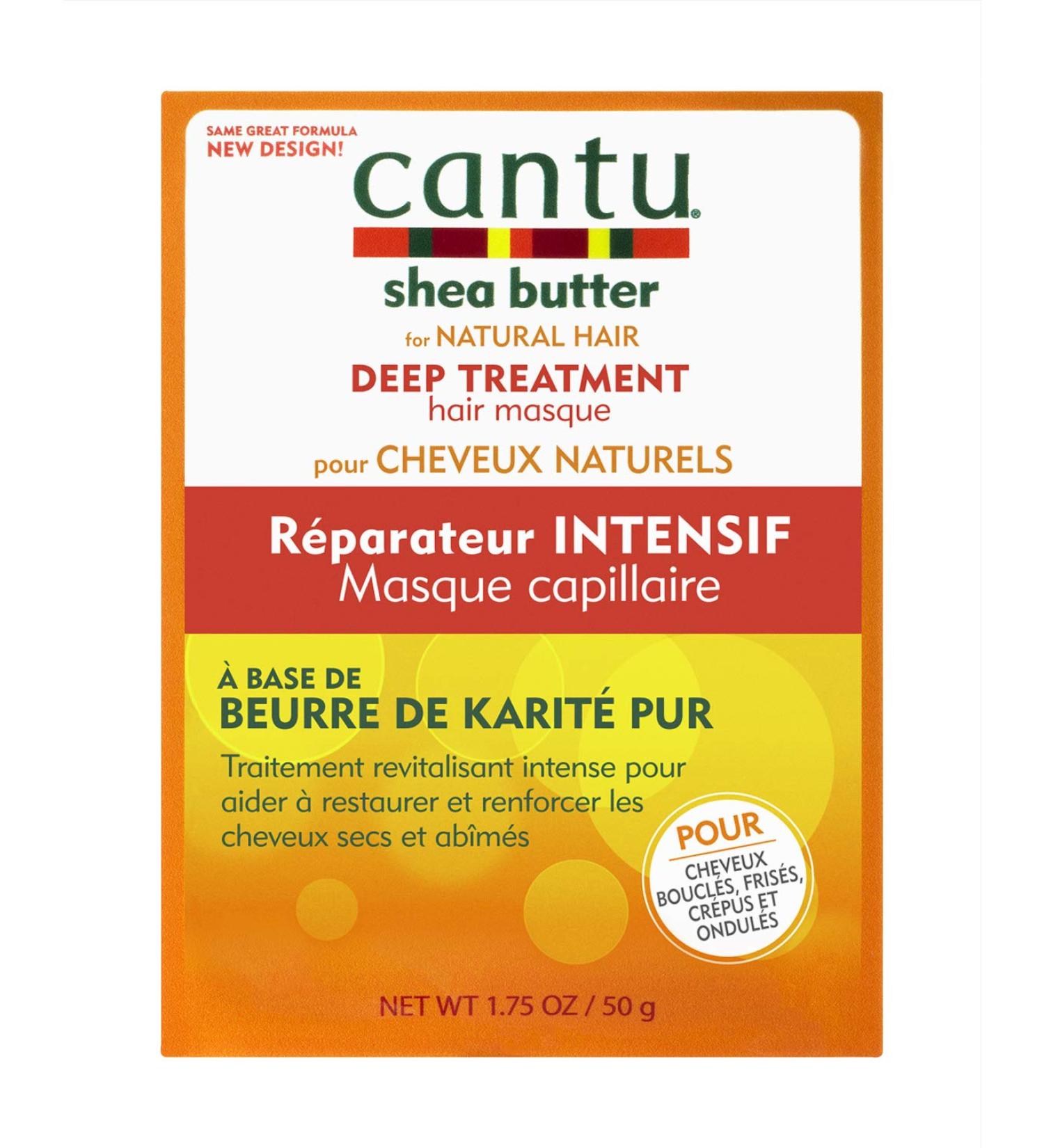 Cantu Shea Butter Hair Masque - 1.75 Oz | Deep Treatment for Nourished Hair - Buy Online on GoSupps.com