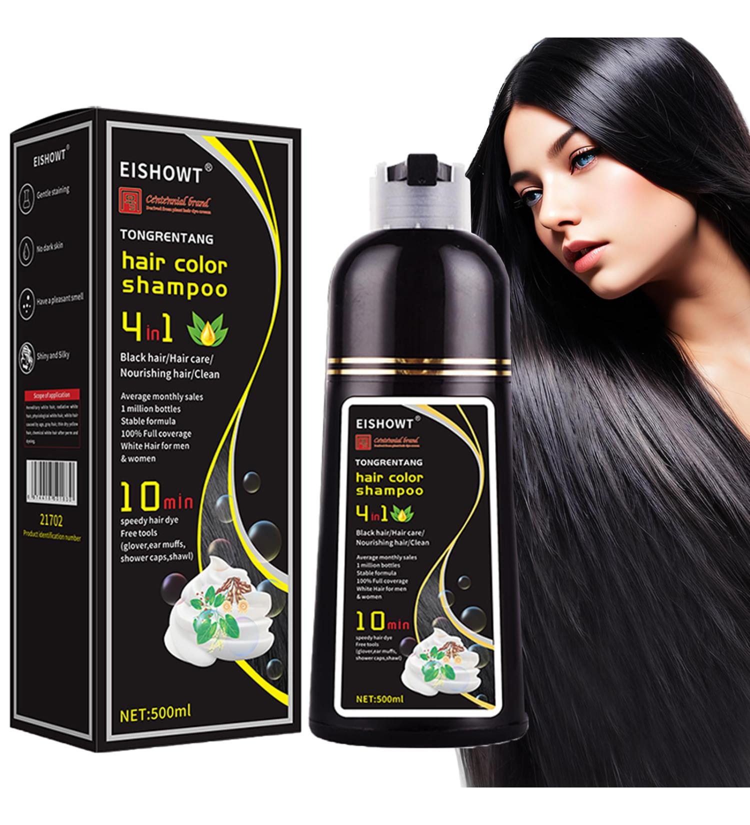 KURO Cream shampoo Natural Black 400g×3 Valanrose KURO Cream Shampoo 400g Hair Manicure for Gray