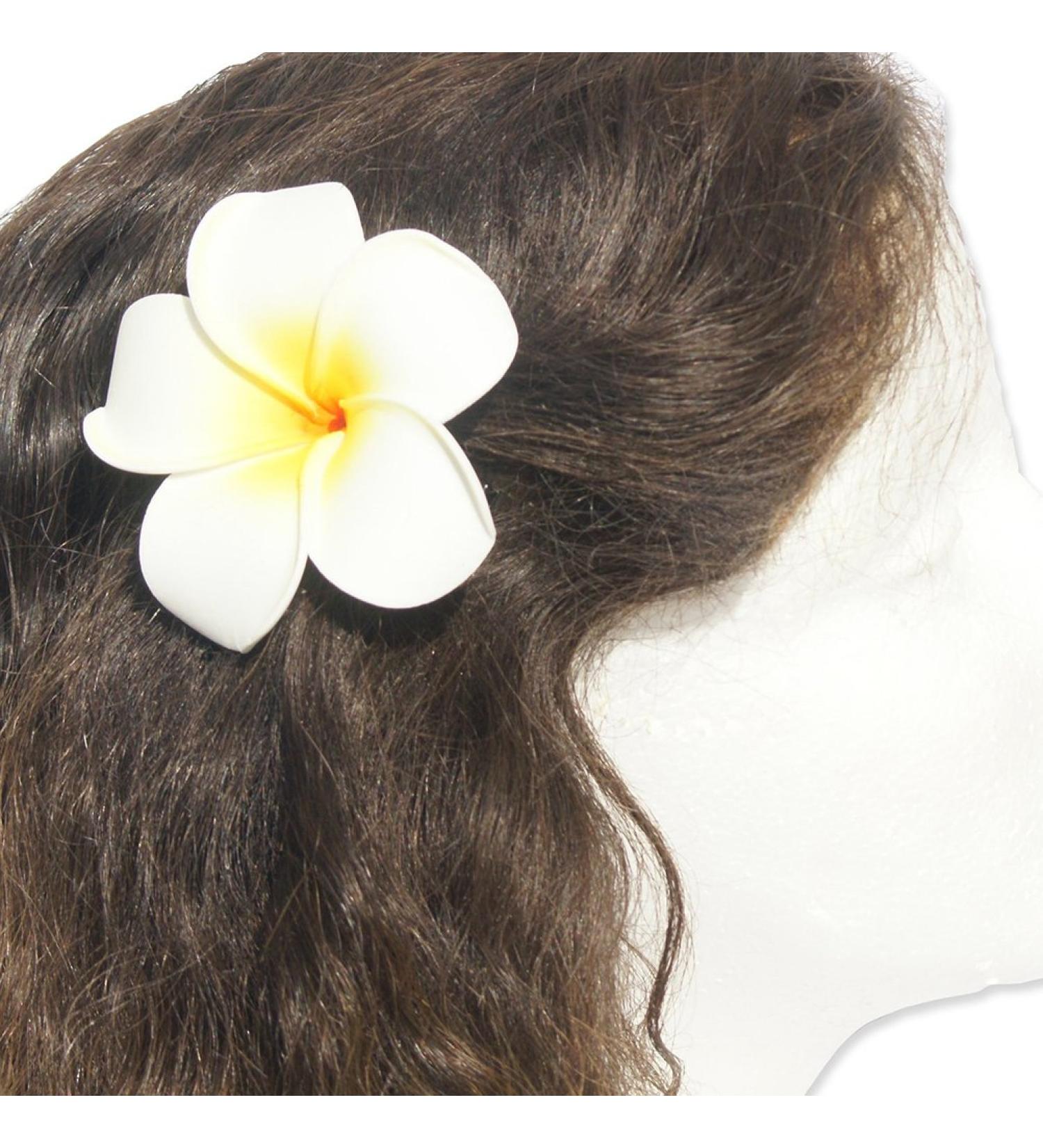Buy ROSENICE Plumeria Hair Clip Headwear (Yellow White) - Stylish & Elegant Hair Accessory for Any Occasion - Buy Online on GoSupps.com