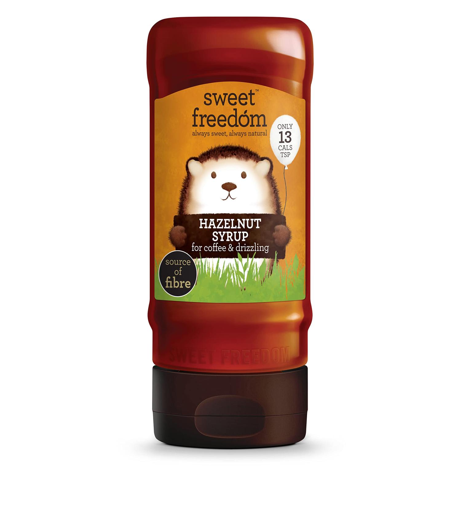 Sweet Freedom Delicious Plant Based Vegan Hazelnut Syrup 350g Pack of 1 Recyclable 350 g (Pack of 1) Hazelnut - Buy Online on GoSupps.com
