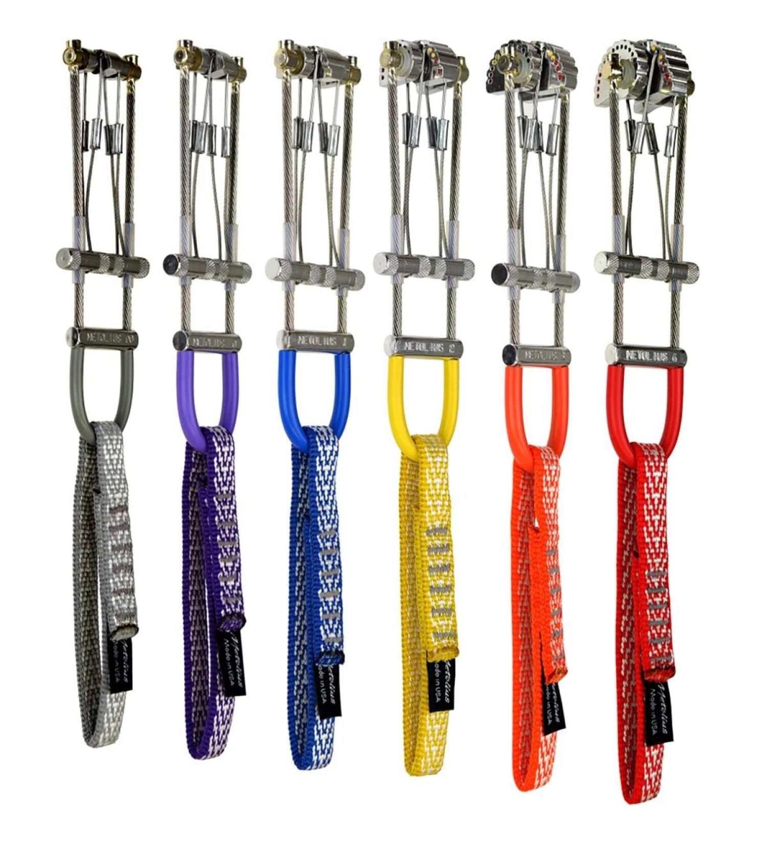 Metolius Ultralight TCU Package Gray/Red #00-4 - Premium Climbing Gear - Buy Online on GoSupps.com