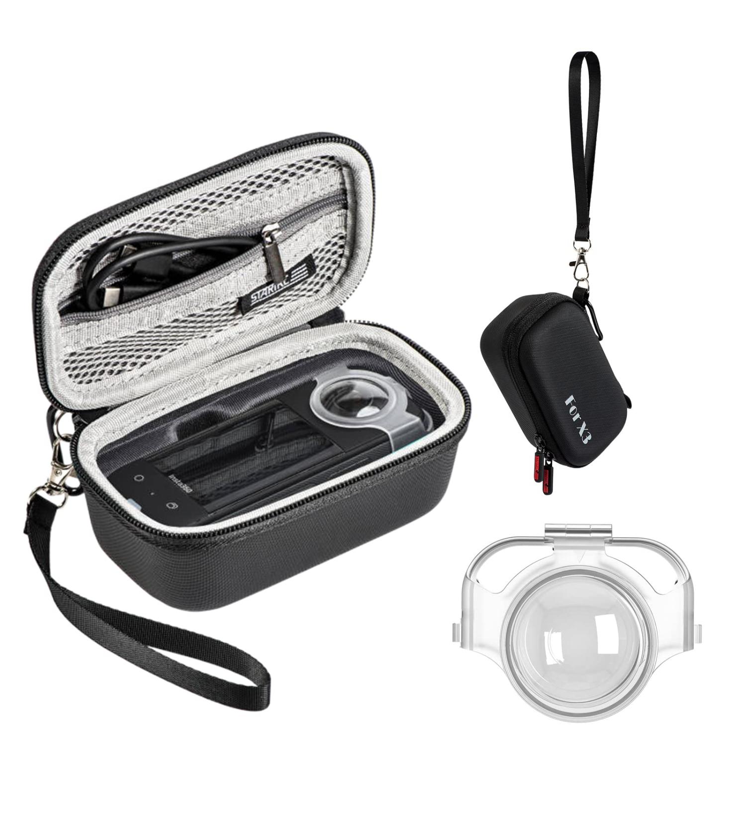 GAEKOL Insta360 X3 Lens Guard Hard Shell Travel Case - Gray - Buy Online on GoSupps.com