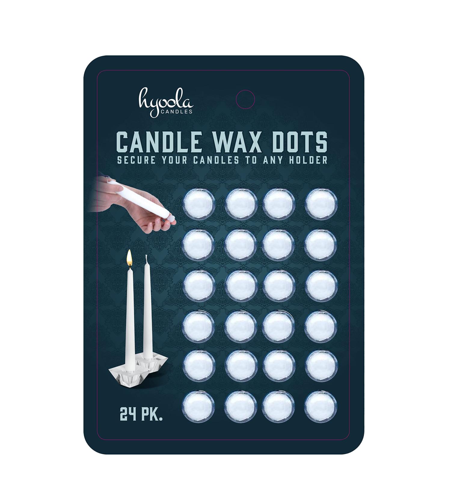 Hyoola Candle Sticky Dots - Candle Wax Adhesive - Pack of 24 - Buy Online on GoSupps.com