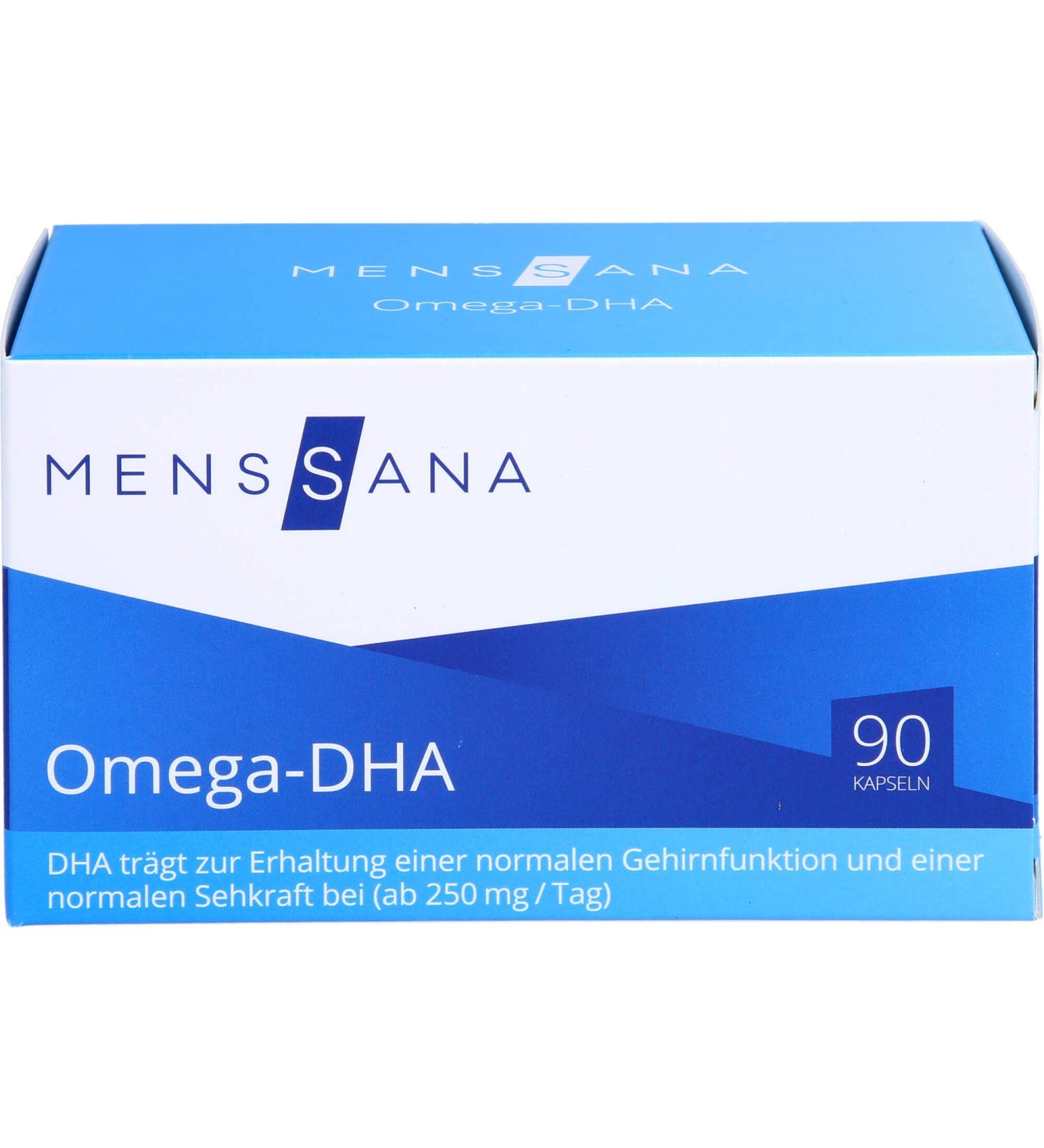 Omega-Dha Menssana - Premium Omega-3 Supplement for Men's Health | International Shipping Available - Buy Online on GoSupps.com