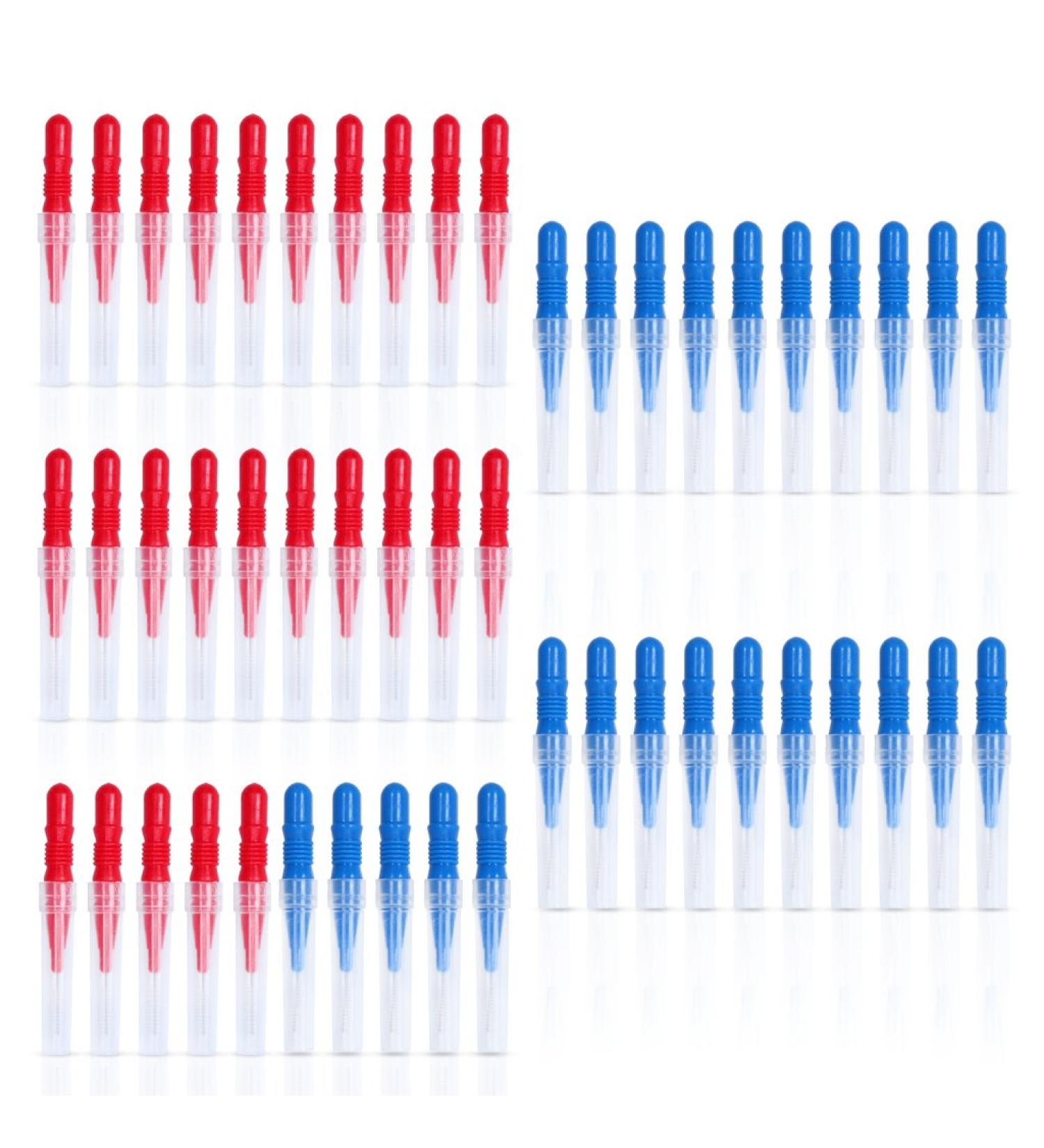 Interdental Brush Toothpick Flossing Head - Oral Dental Hygiene Tool (50 Count) - Buy Online on GoSupps.com