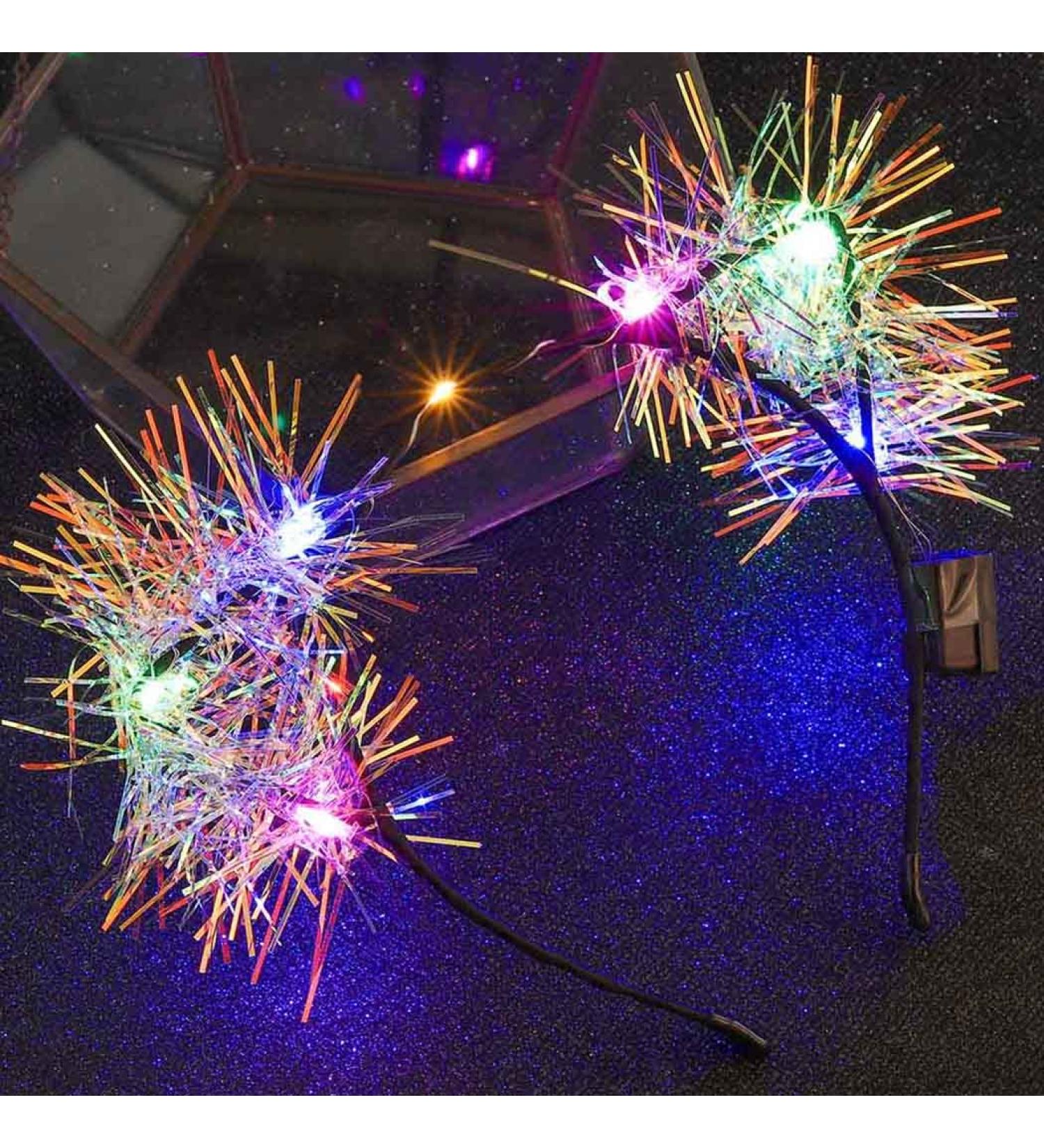 BARTOSI Light Up Cat Ears Headband | LED Rave Accessories for Party | Color Change LED Lights | Halloween Hair Accessory for Women - Buy Online on GoSupps.com