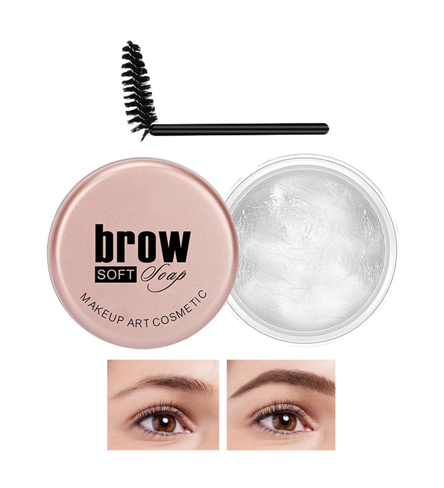 Eyebrow Soapbar Wax - Waterproof Clear Brow Gel | Clear Brow Styling Wax for Eyebrow Shaping Eyebrow Makeup for Feathery & & Brow Freeze Eyebrow Styling Wax Caits - Buy Online on GoSupps.com