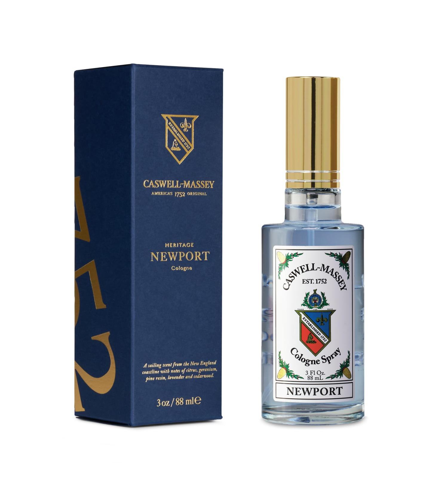 Caswell-Massey Newport Gold Cap Cologne Men s Cologne with an Original American Seaside Cologne Fresh Cool & Ocean-Inspired 3 Fl Oz Newport 3 Fl Oz (Pack of 1) - Buy Online on GoSupps.com