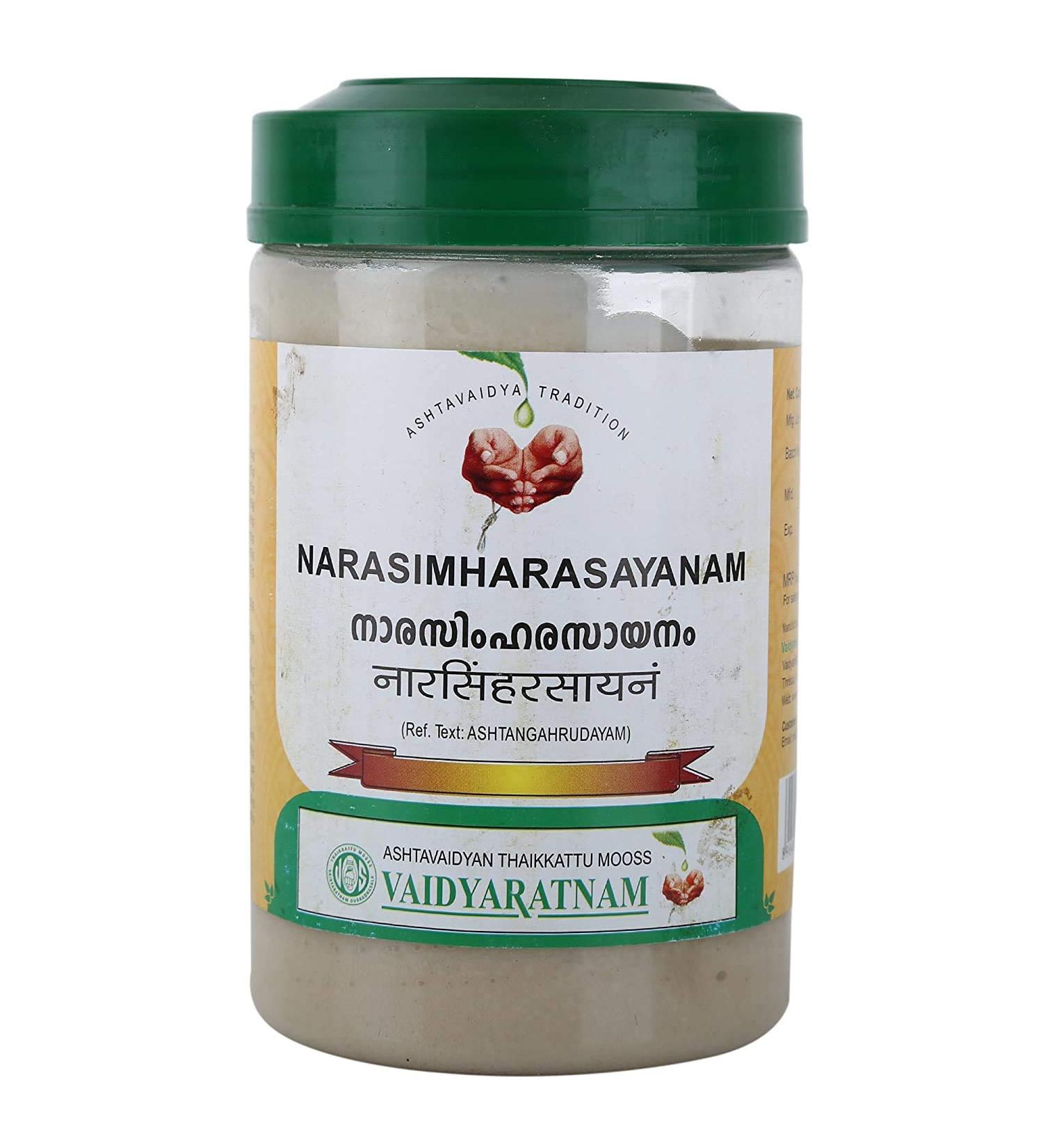 Narasimha Rasayanam 350g | Premium Ayurvedic Herbal Products | Organic Ayurveda for Wellness - Buy Online on GoSupps.com