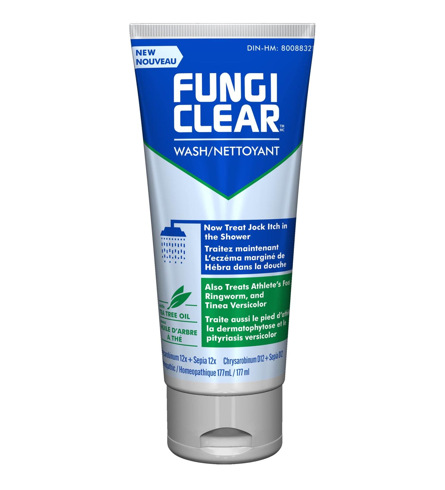 Fungiclear Wash with Tea Tree Oil 177 ml