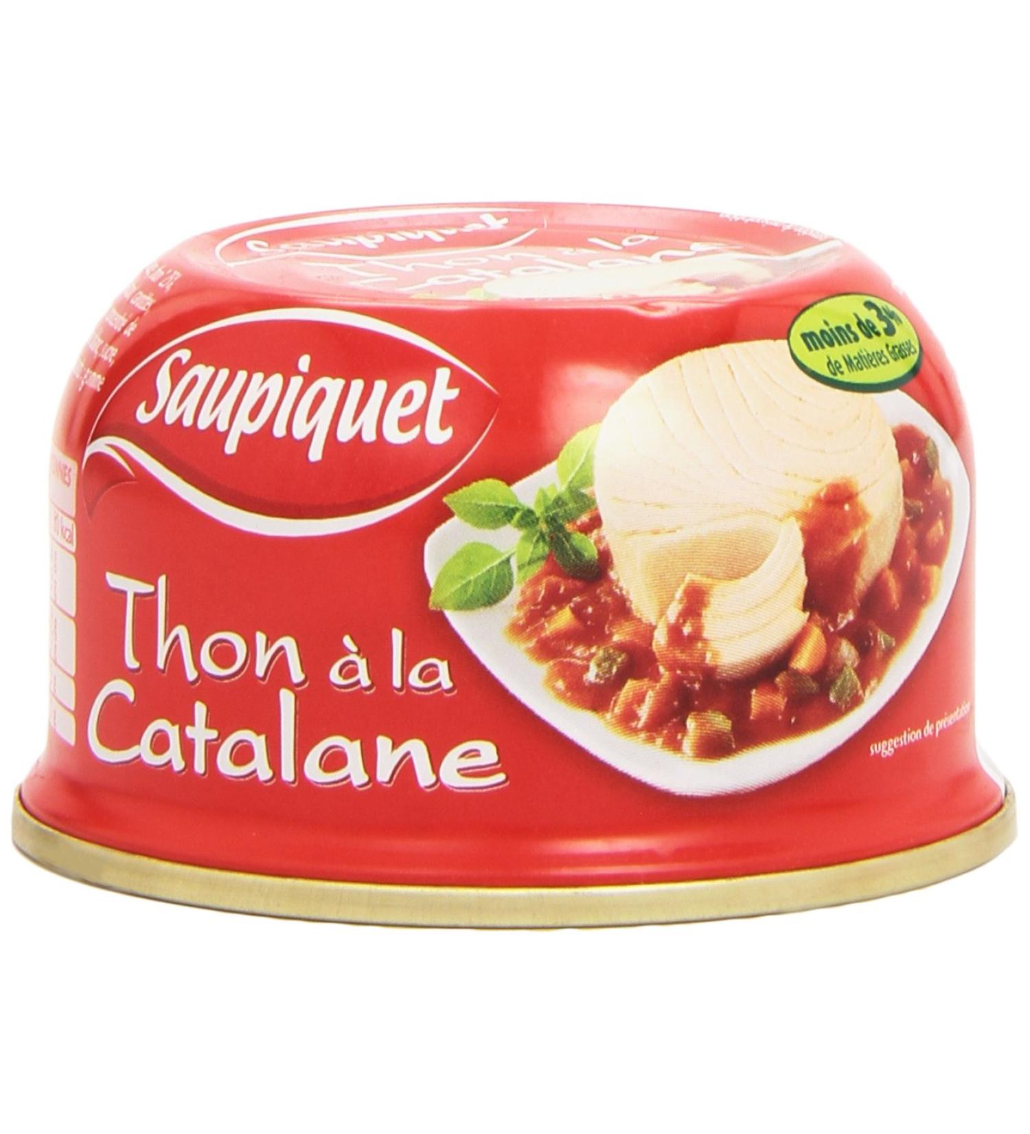 Saupiquet Catalan Tuna 2 cans of 135 g - Buy Online on GoSupps.com