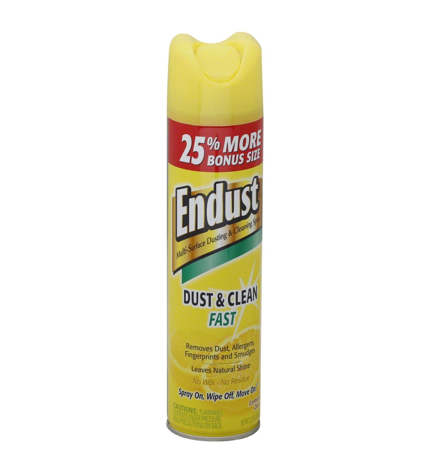 Endust Furniture Spray Lemon Scent - 12.5 Oz | International Shipping Available - Best Dust & Shine Cleaner - Buy Online on GoSupps.com