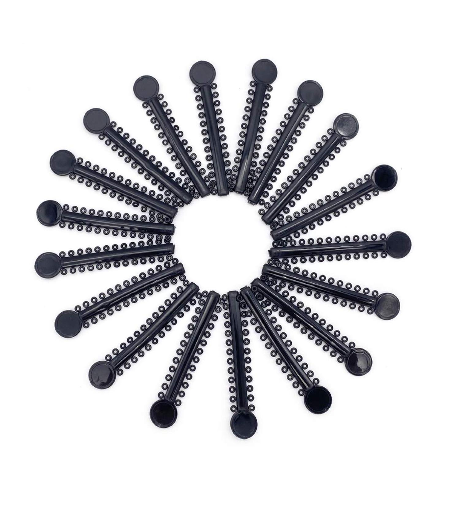 1040 Pcs Black Braces Rubber Bands Orthodontic Ligature Ties O-Rings - Elastic Bands for Braces in Black - Buy Online on GoSupps.com