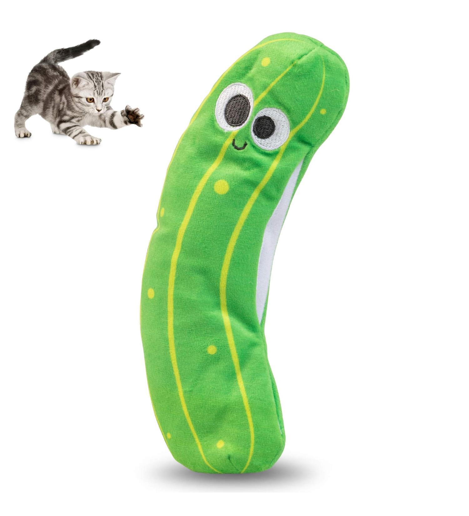Pet Craft Supply Interactive Electric Flipping Fish Cat Toy with Catnip - Wiggle Pickle - Buy Online on GoSupps.com