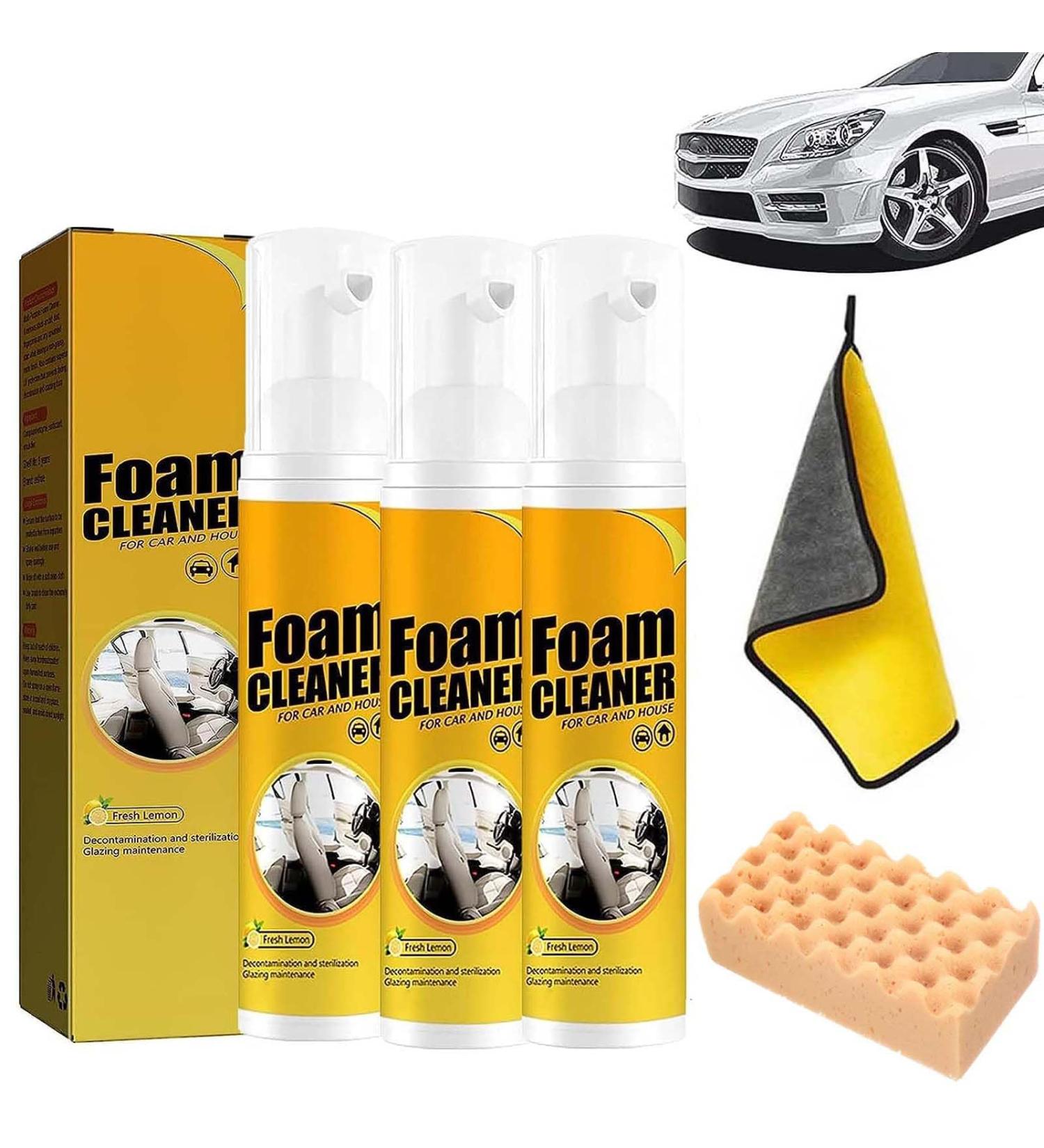 Beast Foam Cleaner Multipurpose Foam Cleaner All Around Master Foam Cleaner Multifunctional Car Foam Cleaner Powerful Car Stain Remover (30ML 3Pcs) - Buy Online on GoSupps.com