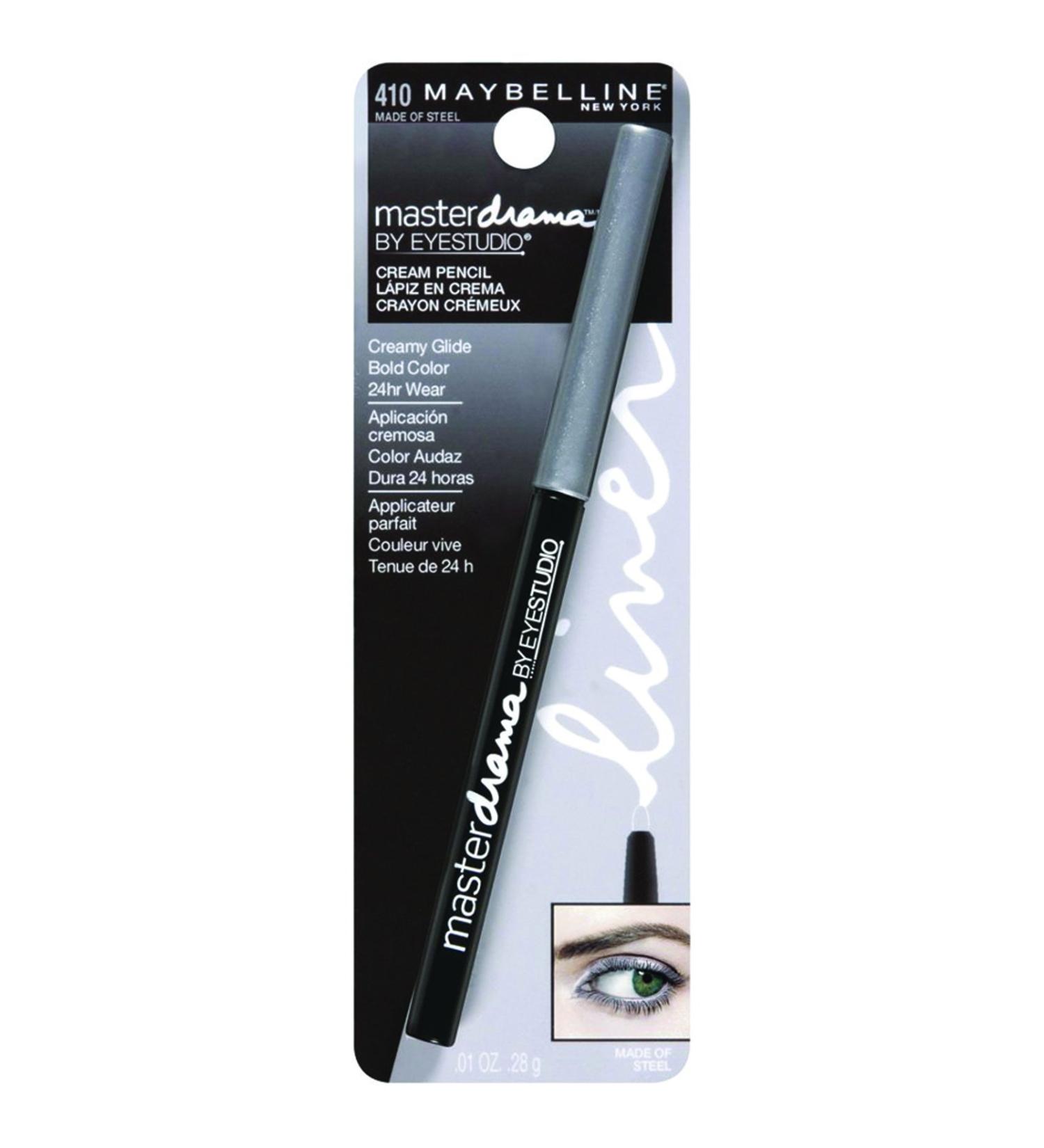 Maybelline Eye Studio Master Liner - Made Of Steel (410) | Long-Lasting Waterproof Eyeliner - Buy Online on GoSupps.com
