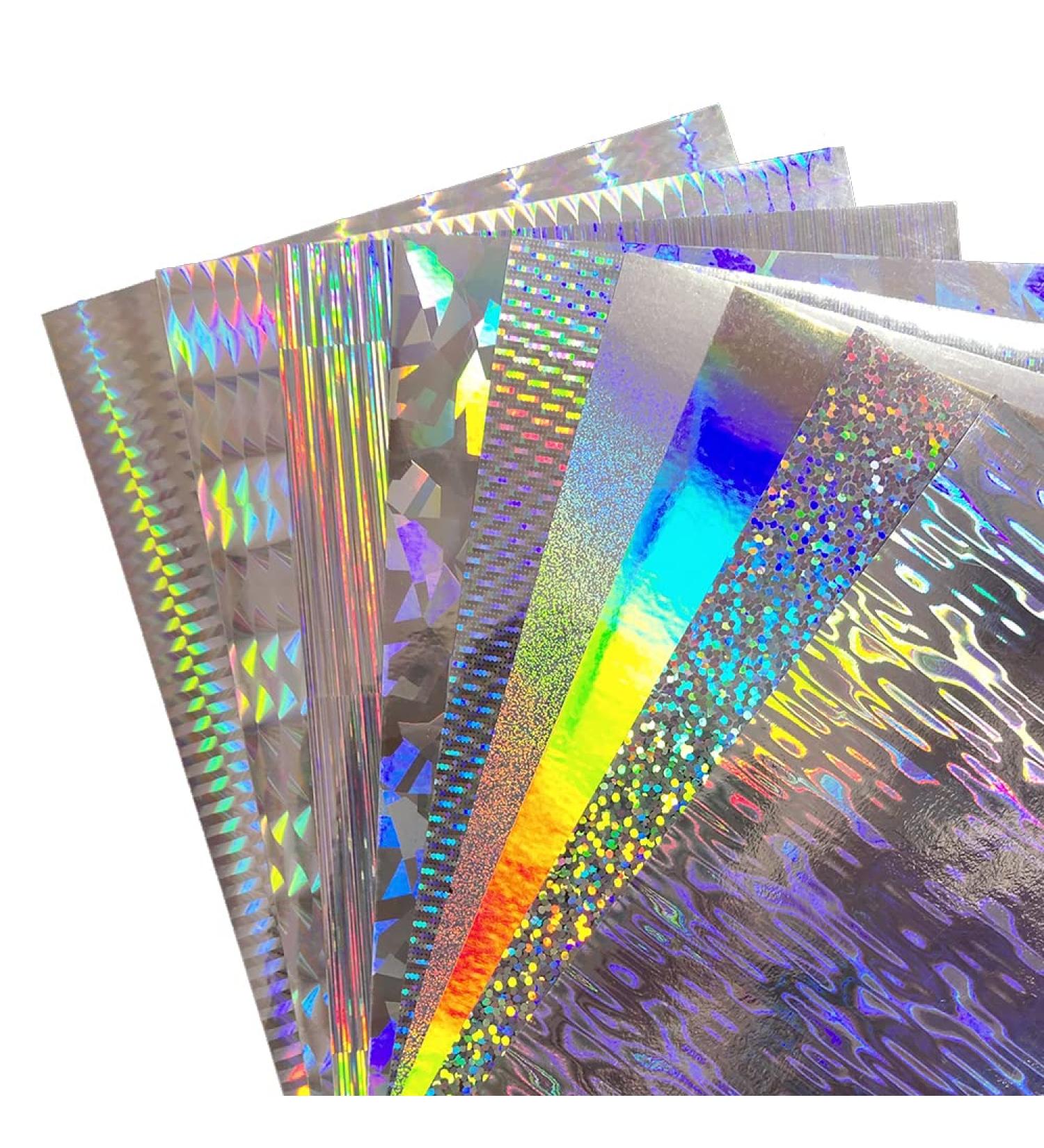 18pcs Reflective Silver Fishing Lure Stickers - Adhesive, Waterproof, Laser Design - Eye-catching Fish Scale Film for Lures - Buy Online on GoSupps.com